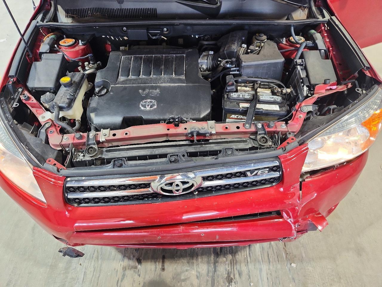 2007 Toyota Rav4 Limited Red vin: JTMZK31V376007769