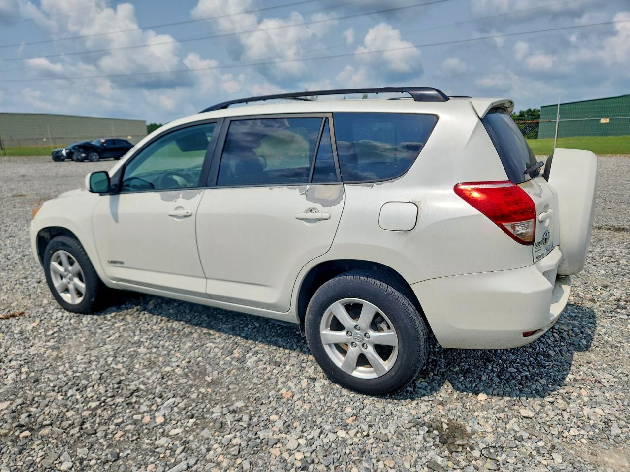 2007 Toyota Rav4 Limited White vin: JTMZK31V475006541