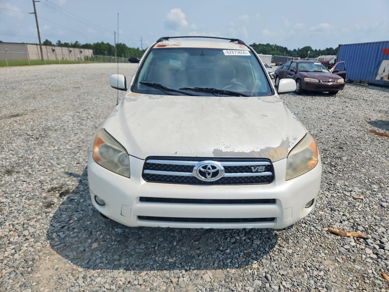 2007 Toyota Rav4 Limited White vin: JTMZK31V475006541