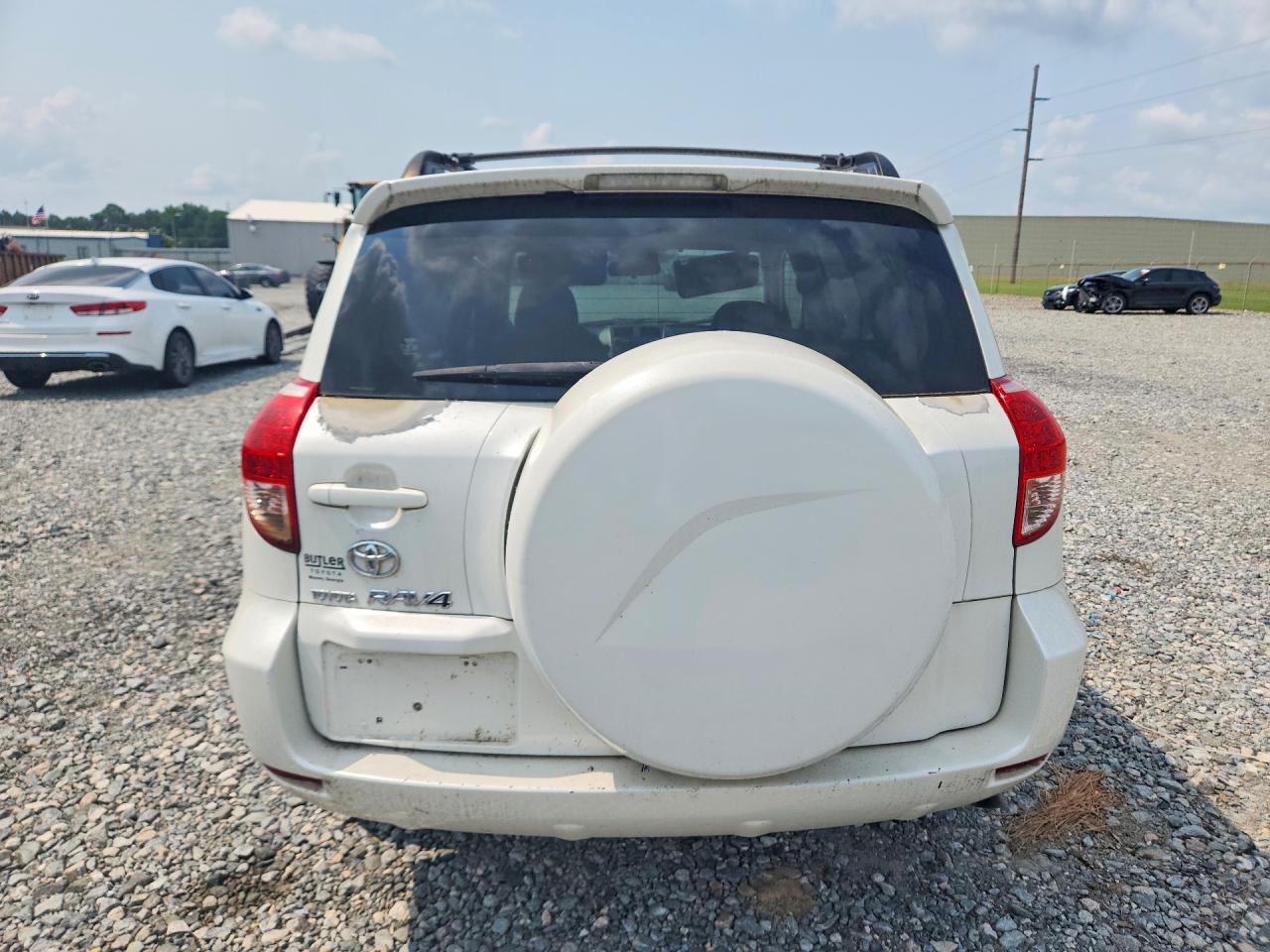2007 Toyota Rav4 Limited White vin: JTMZK31V475006541