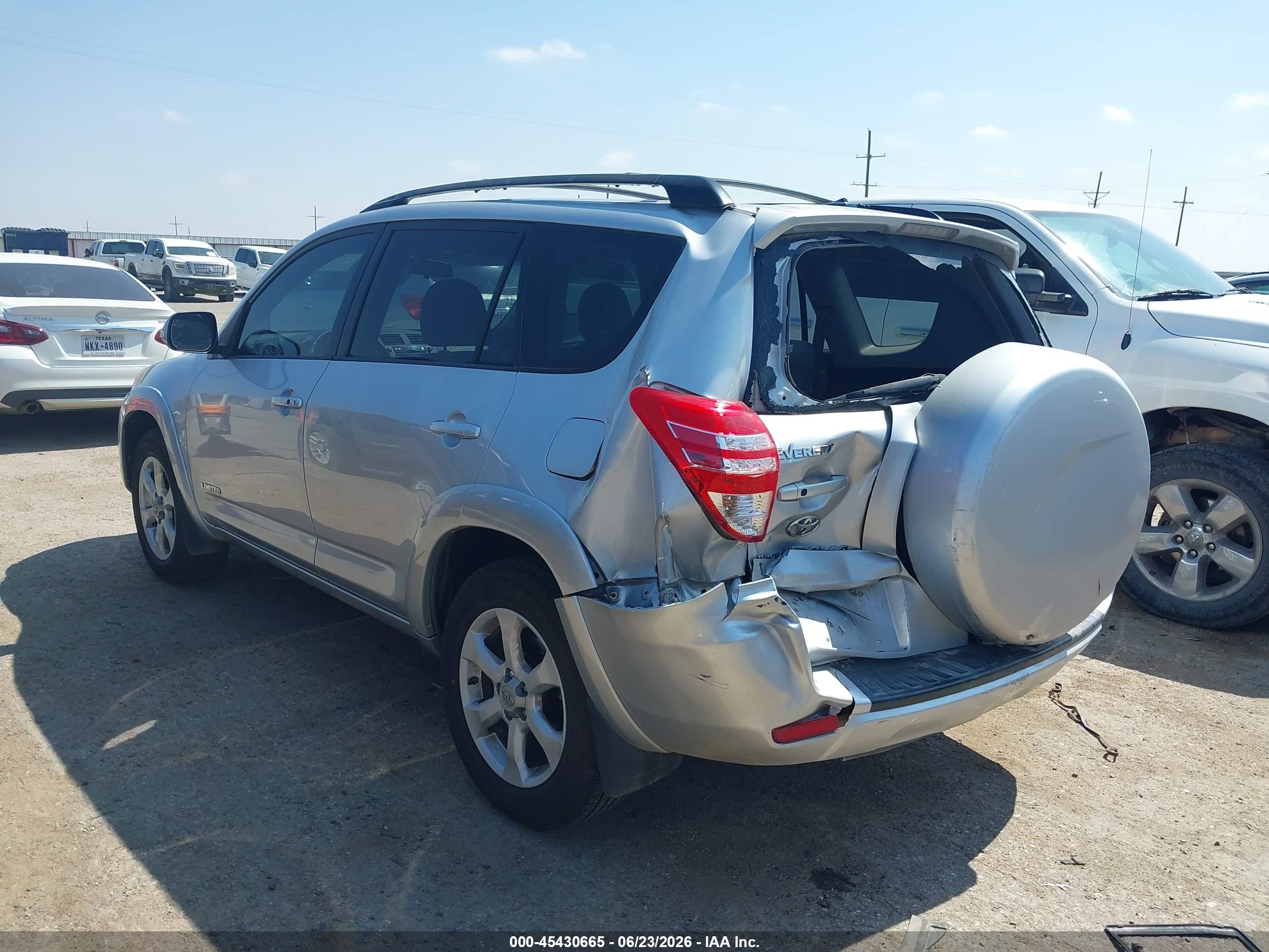 2009 Toyota Rav4 Limited V6 Silver vin: JTMZK31V49D001073