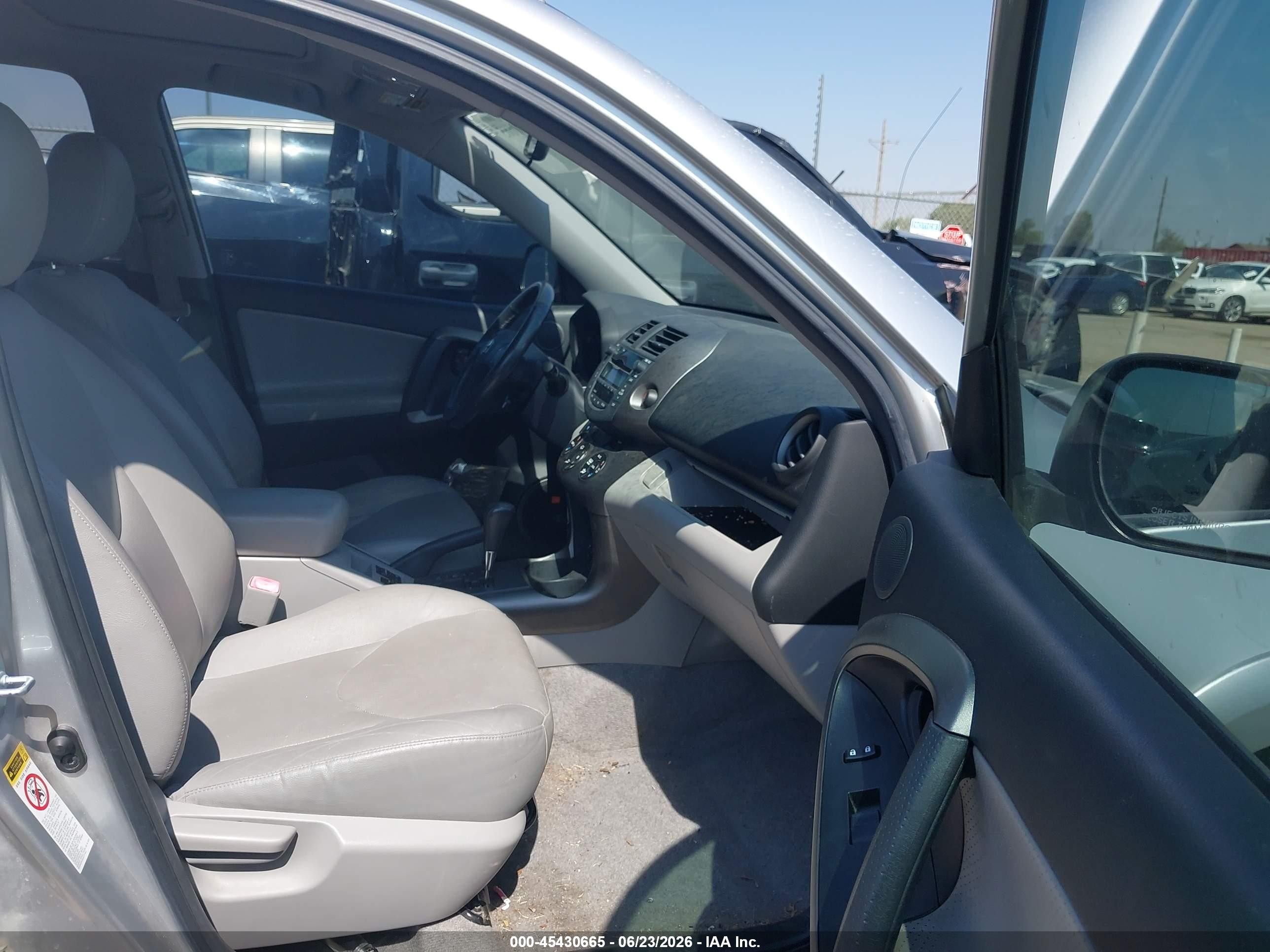 2009 Toyota Rav4 Limited V6 Silver vin: JTMZK31V49D001073