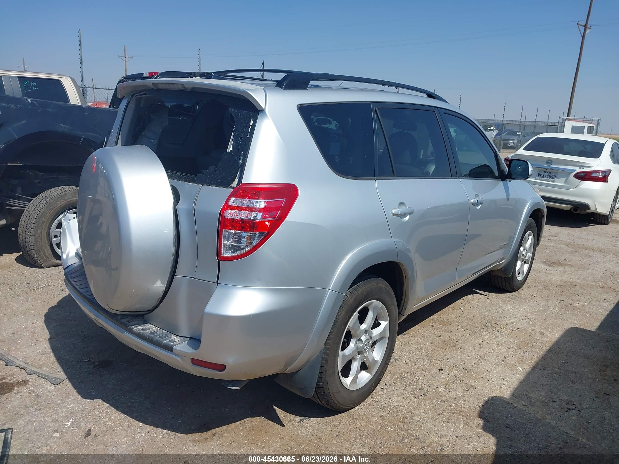 2009 Toyota Rav4 Limited V6 Silver vin: JTMZK31V49D001073