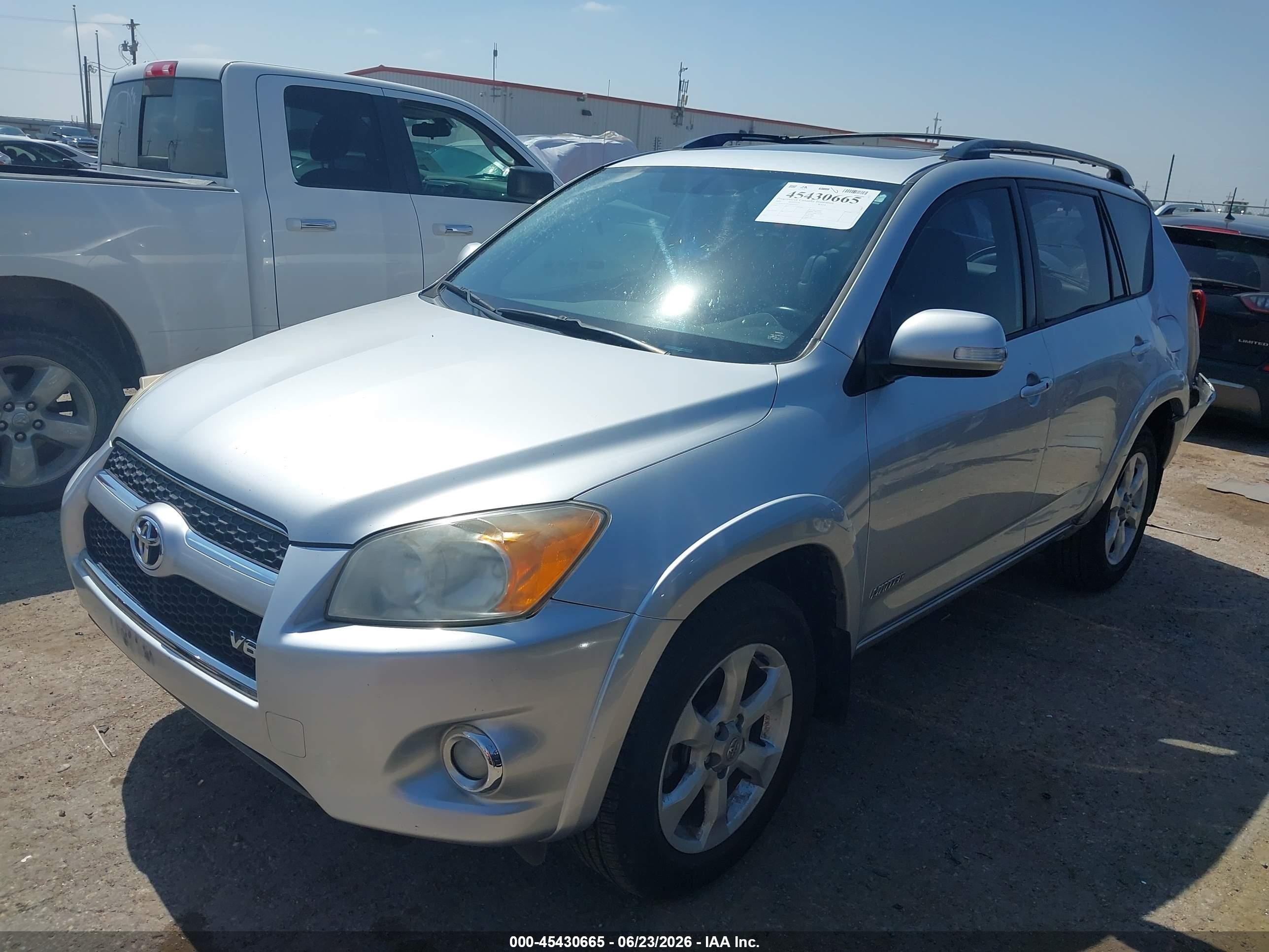 2009 Toyota Rav4 Limited V6 Silver vin: JTMZK31V49D001073