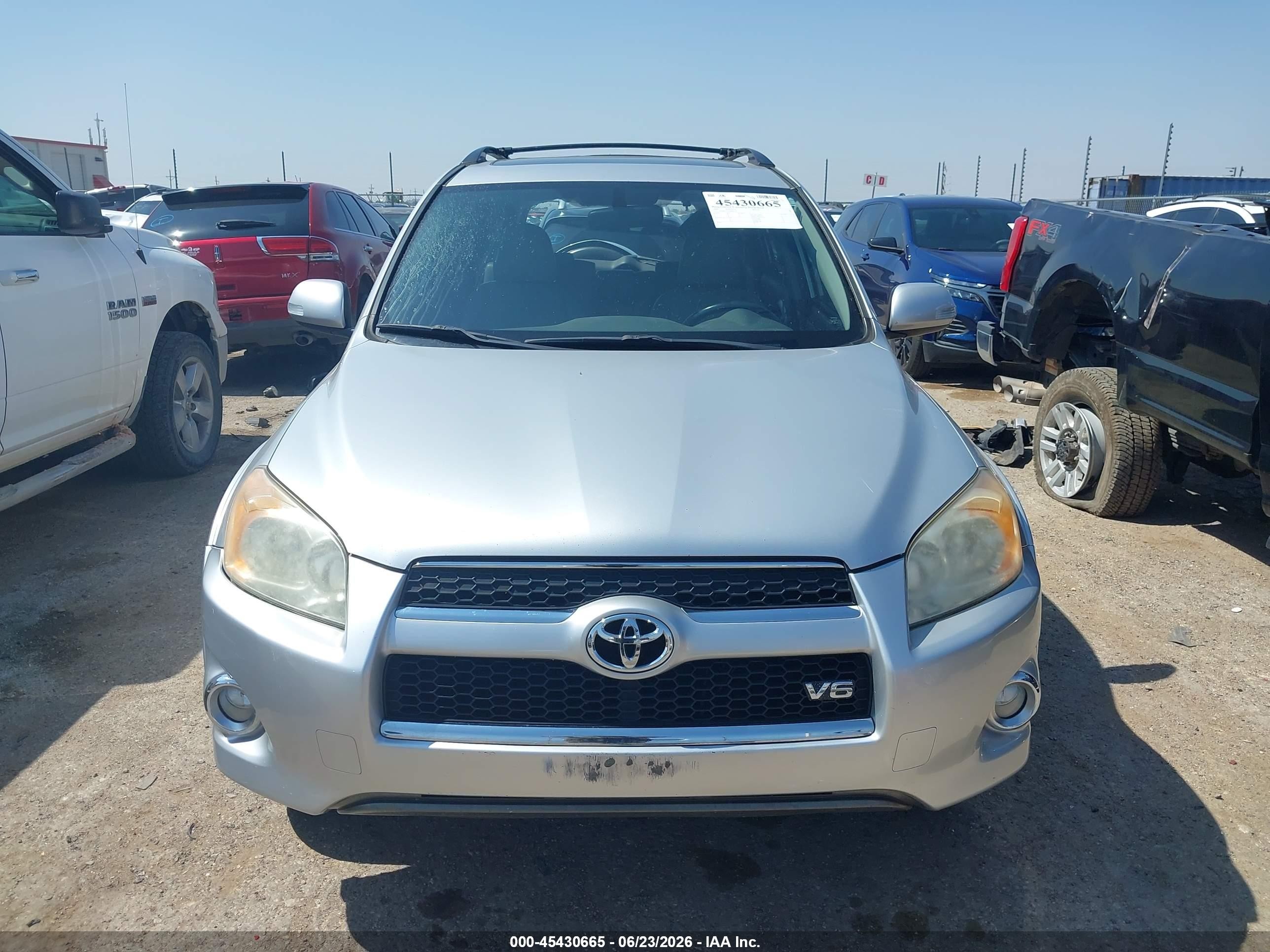 2009 Toyota Rav4 Limited V6 Silver vin: JTMZK31V49D001073