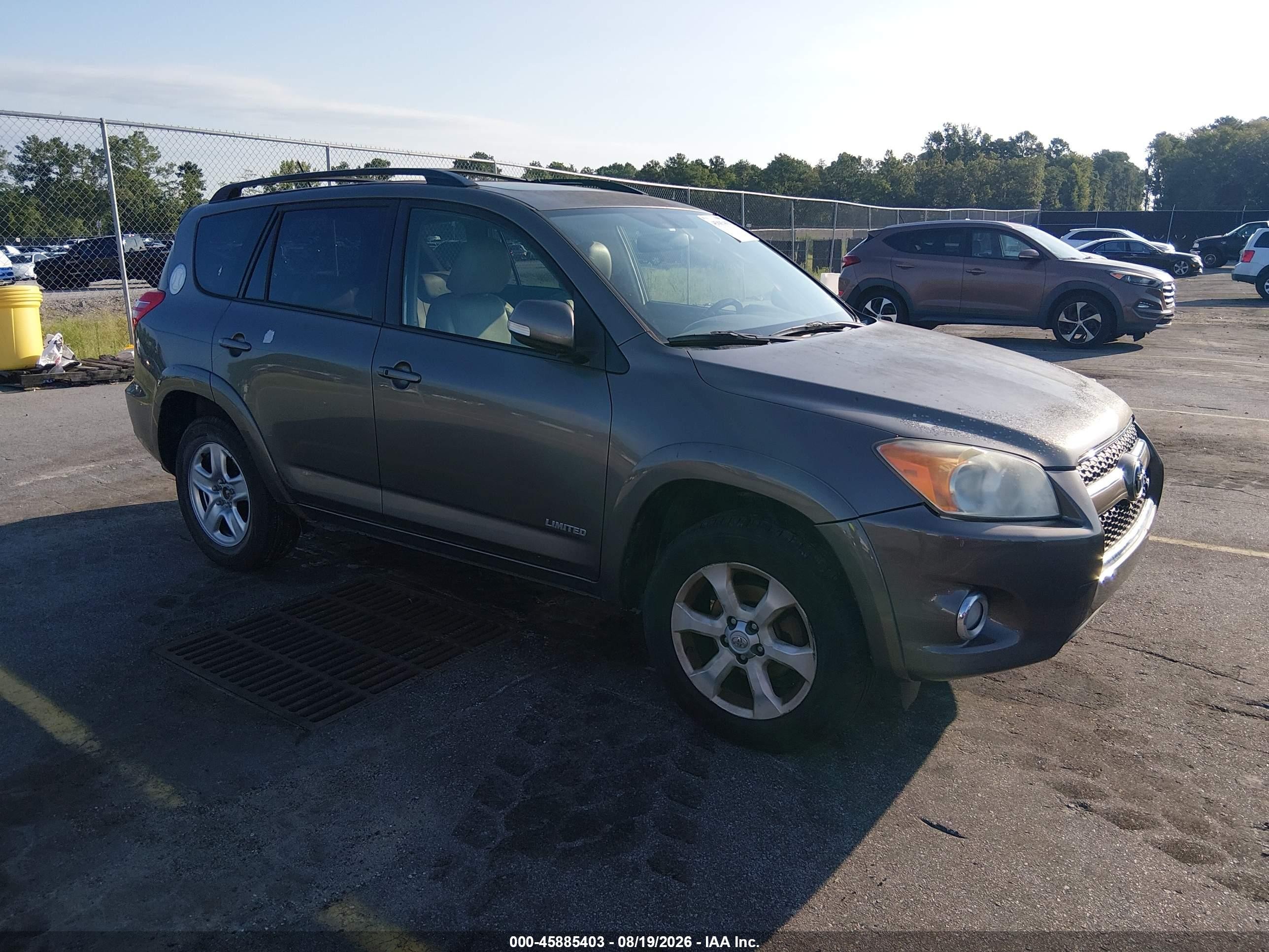 2009 Toyota Rav4 Limited V6 Gray vin: JTMZK31V69D002516