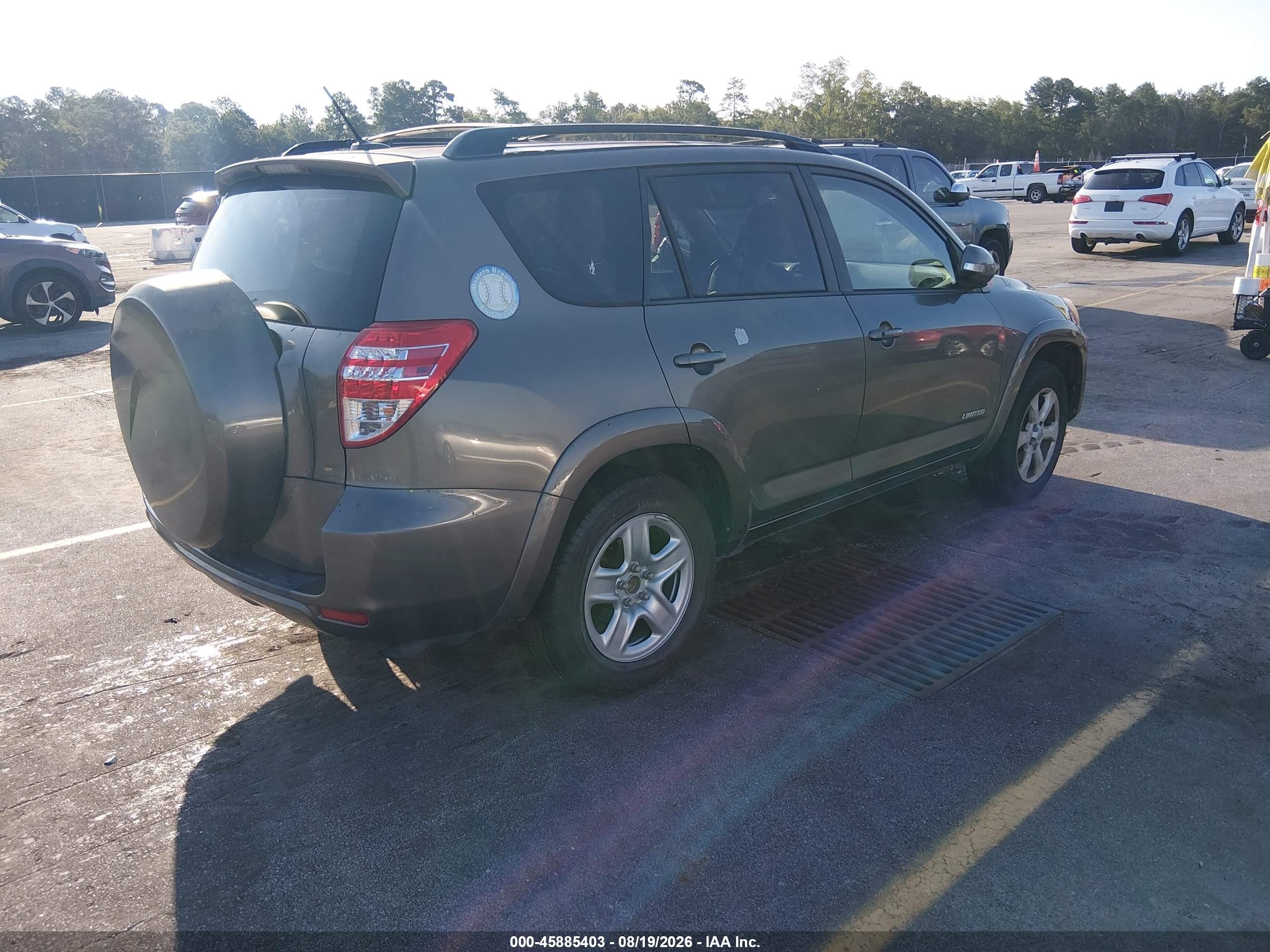 2009 Toyota Rav4 Limited V6 Серый vin: JTMZK31V69D002516
