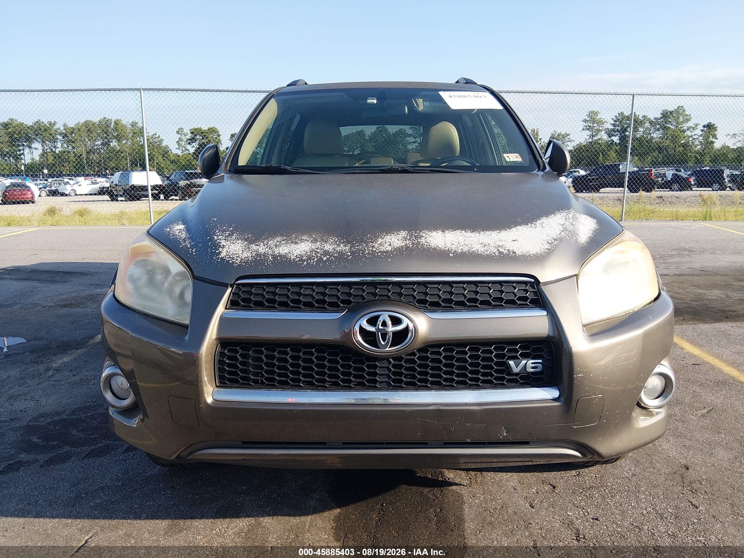 2009 Toyota Rav4 Limited V6 Серый vin: JTMZK31V69D002516