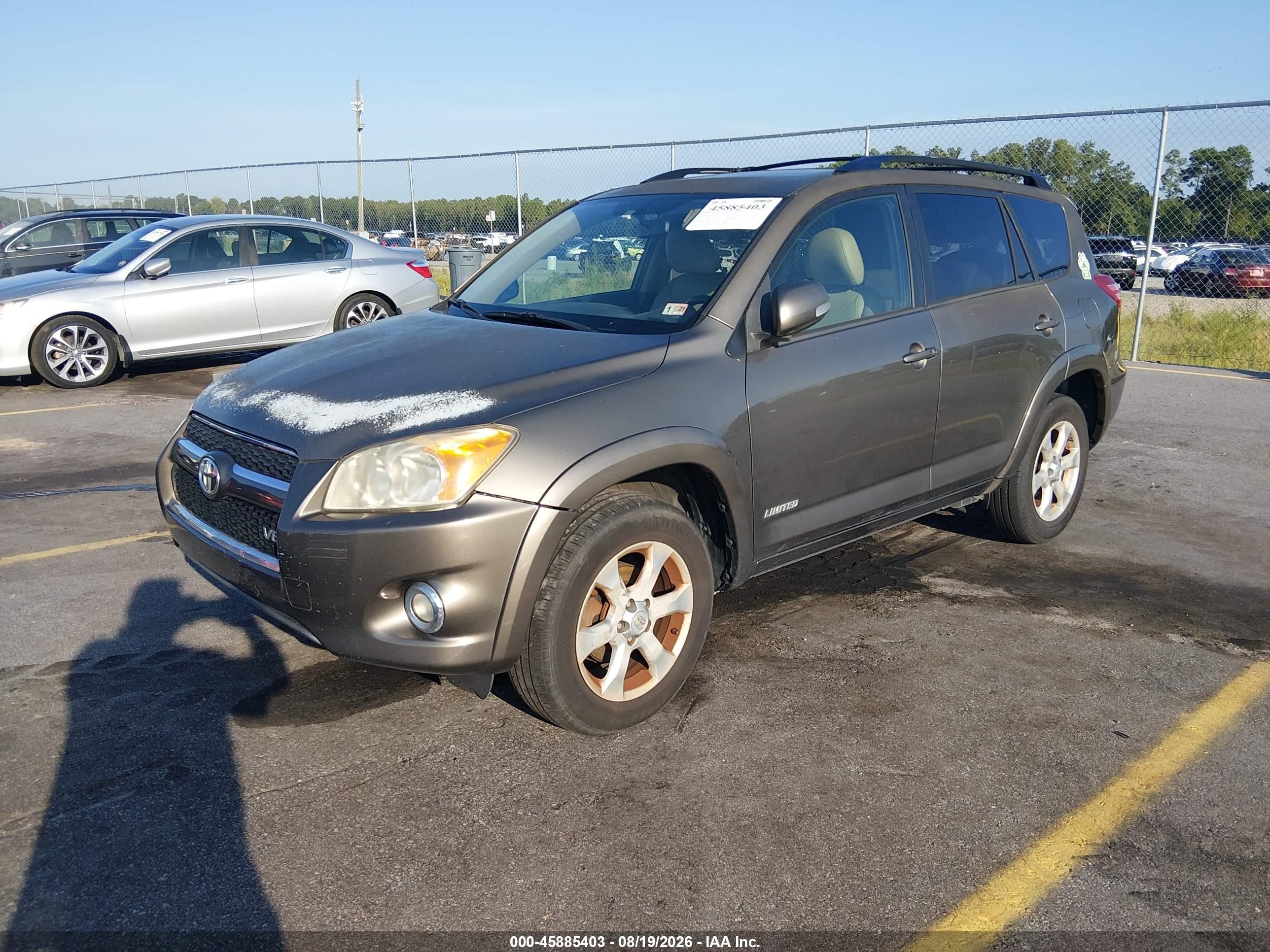 2009 Toyota Rav4 Limited V6 Серый vin: JTMZK31V69D002516
