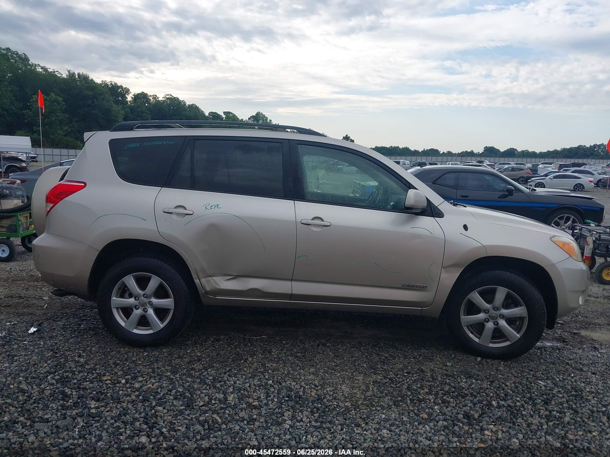 2006 Toyota Rav4 Limited V6 Champagne vin: JTMZK31V766003111