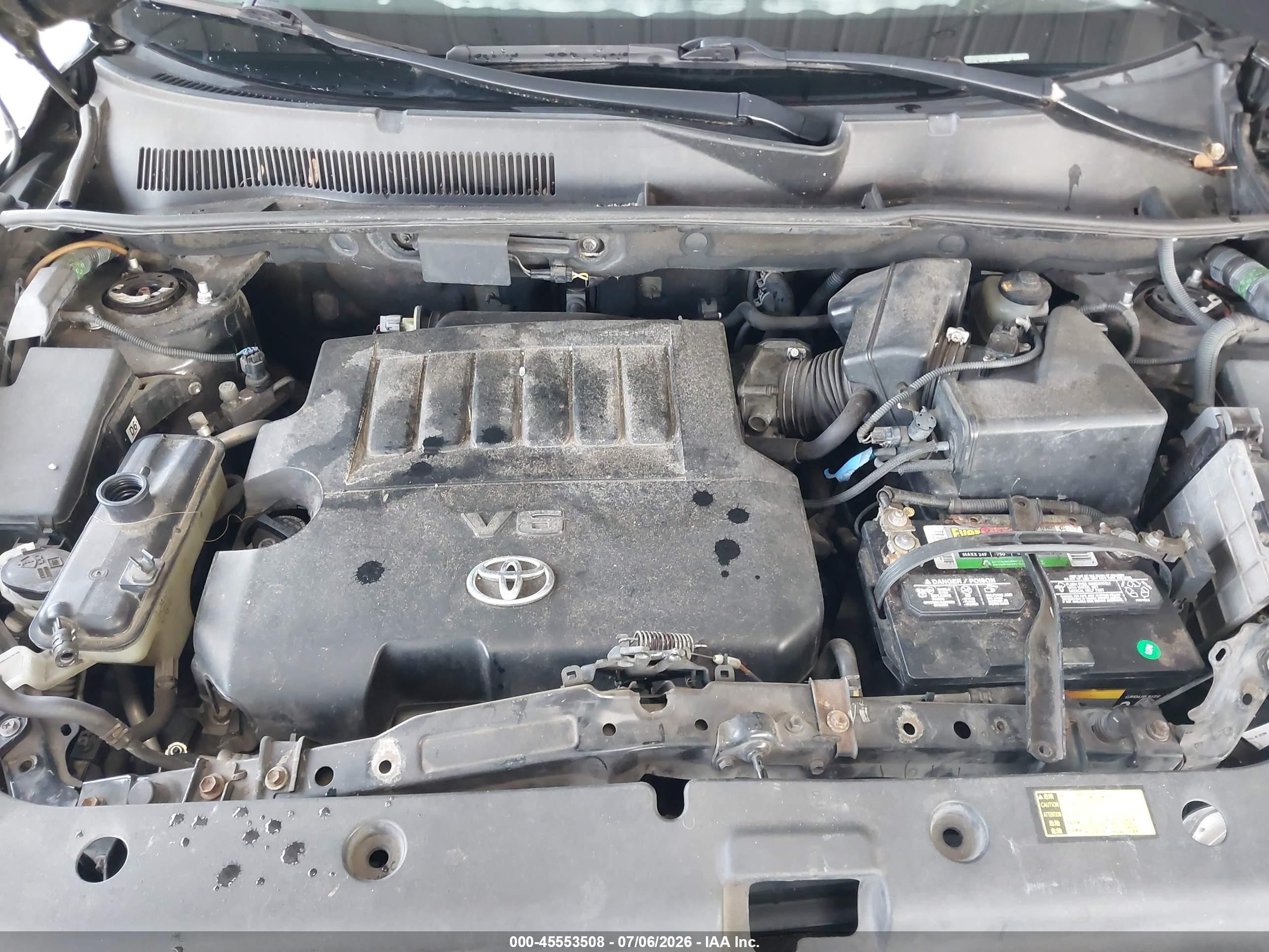 2007 Toyota Rav4 Limited Black vin: JTMZK31V776007371