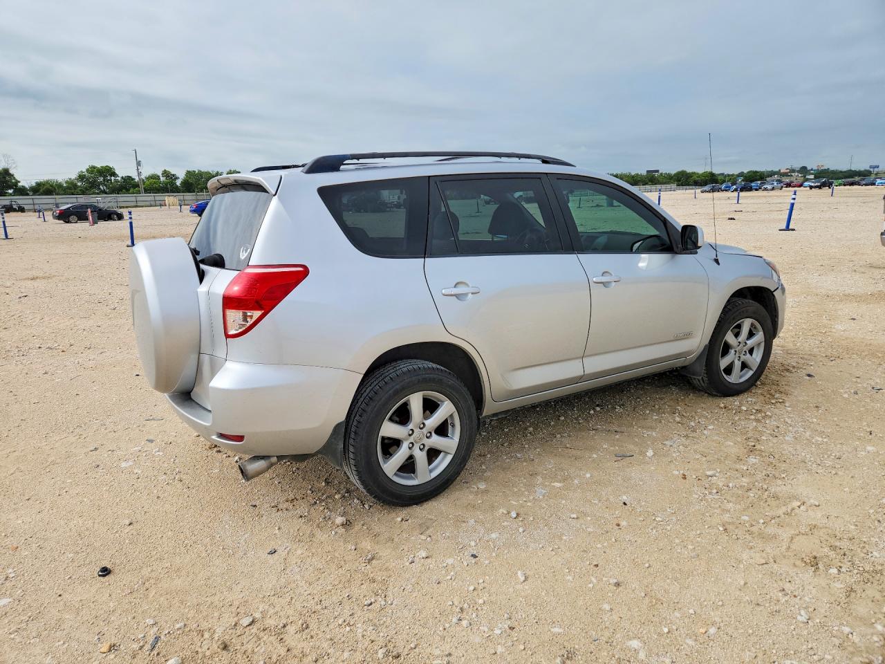 2007 Toyota Rav4 Limited Silver vin: JTMZK31V776007807