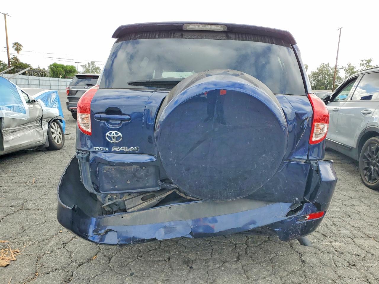 2007 Toyota Rav4 Limited Blue vin: JTMZK31V776009640