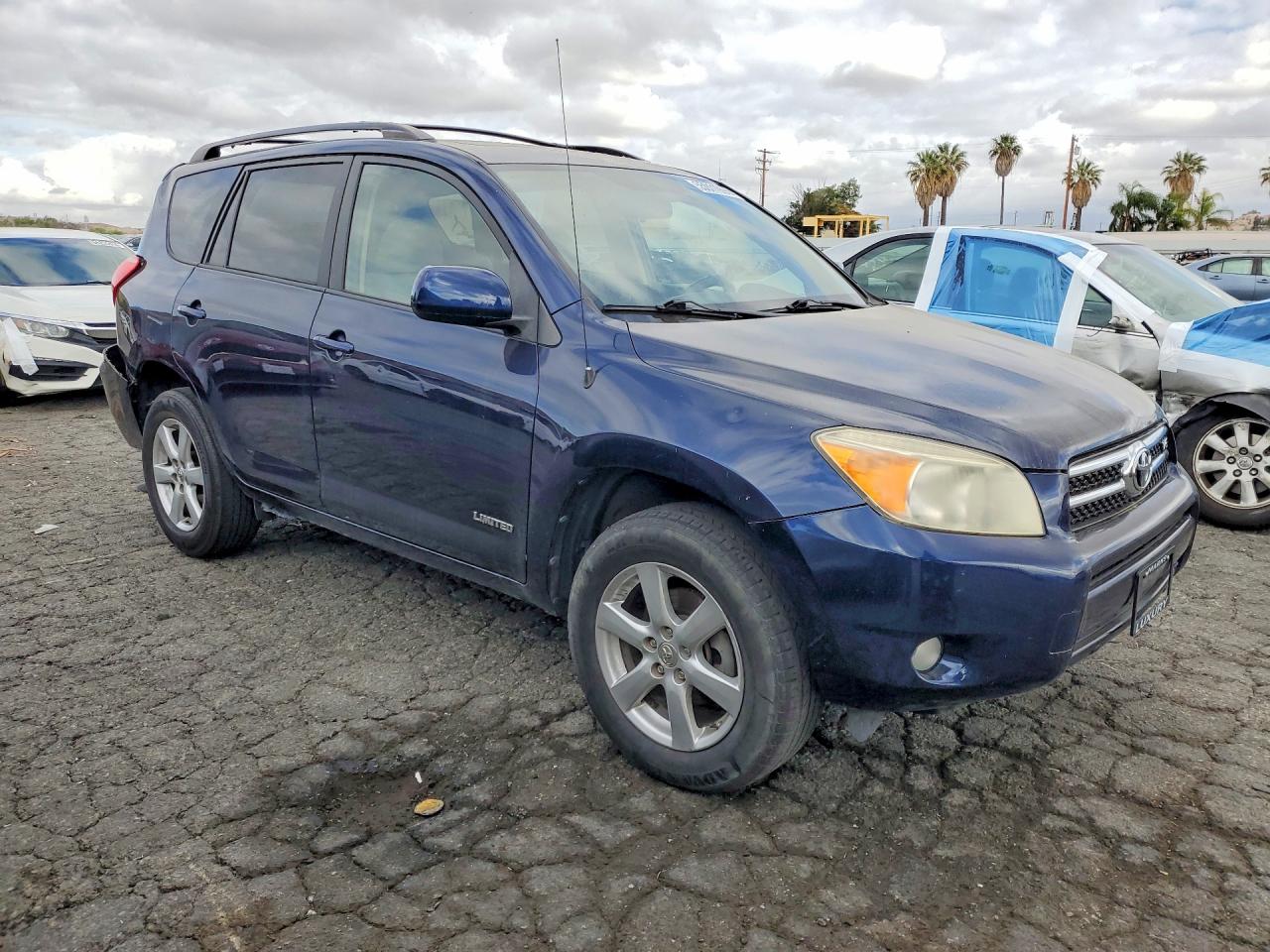 2007 Toyota Rav4 Limited Blue vin: JTMZK31V776009640