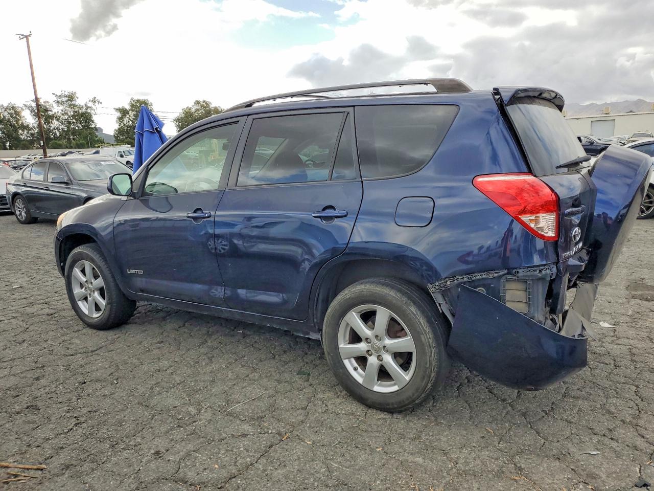 2007 Toyota Rav4 Limited Blue vin: JTMZK31V776009640