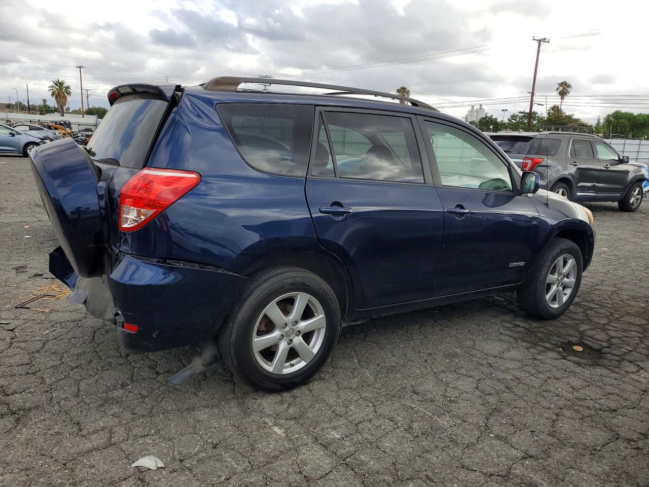 2007 Toyota Rav4 Limited Blue vin: JTMZK31V776009640