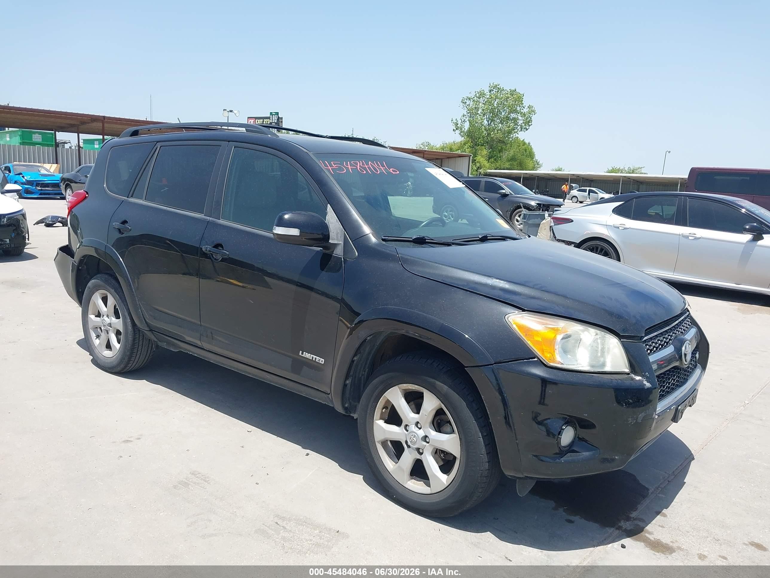 2009 Toyota Rav4 Limited V6 Black vin: JTMZK31V79D002573