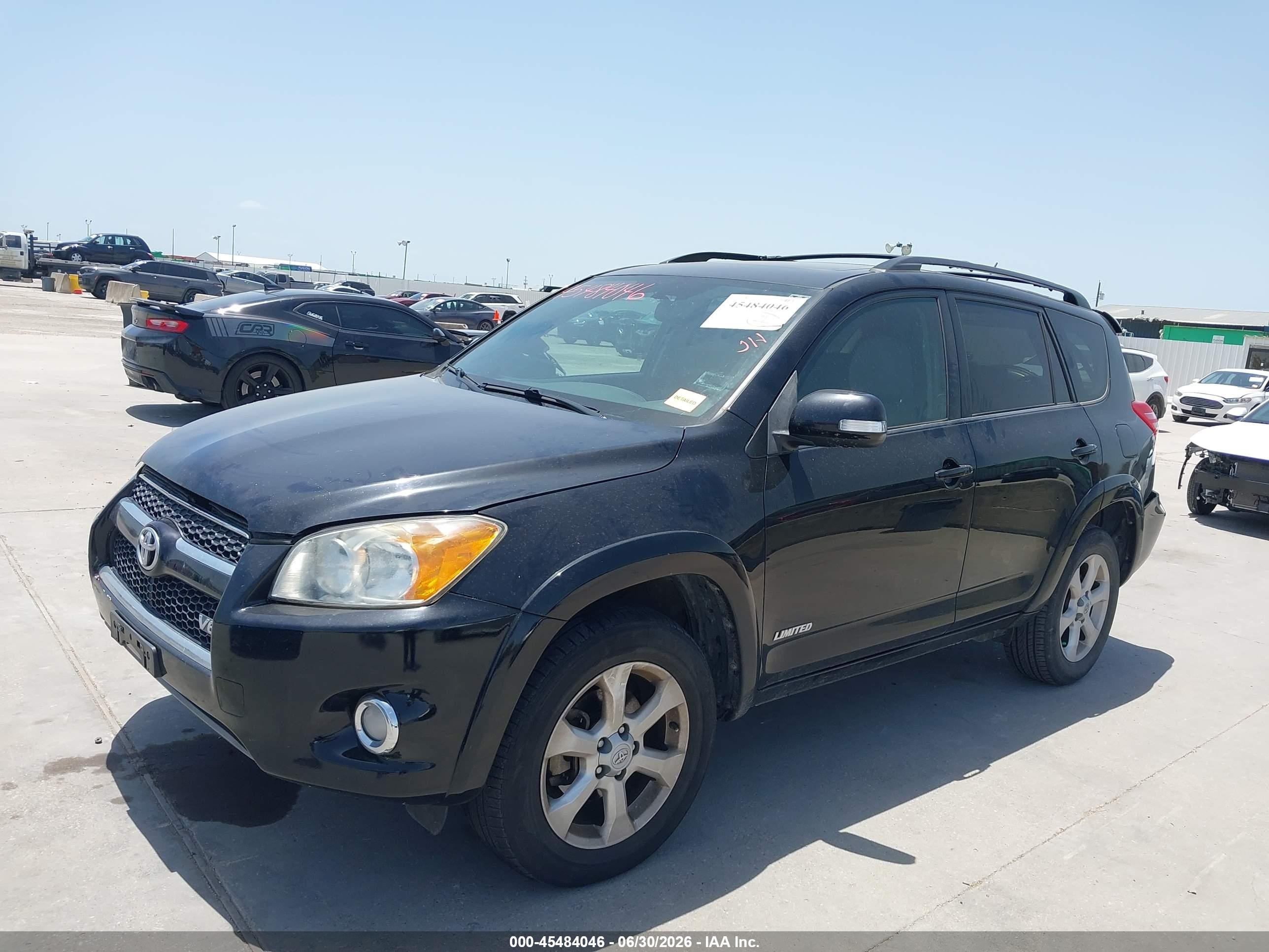 2009 Toyota Rav4 Limited V6 Black vin: JTMZK31V79D002573