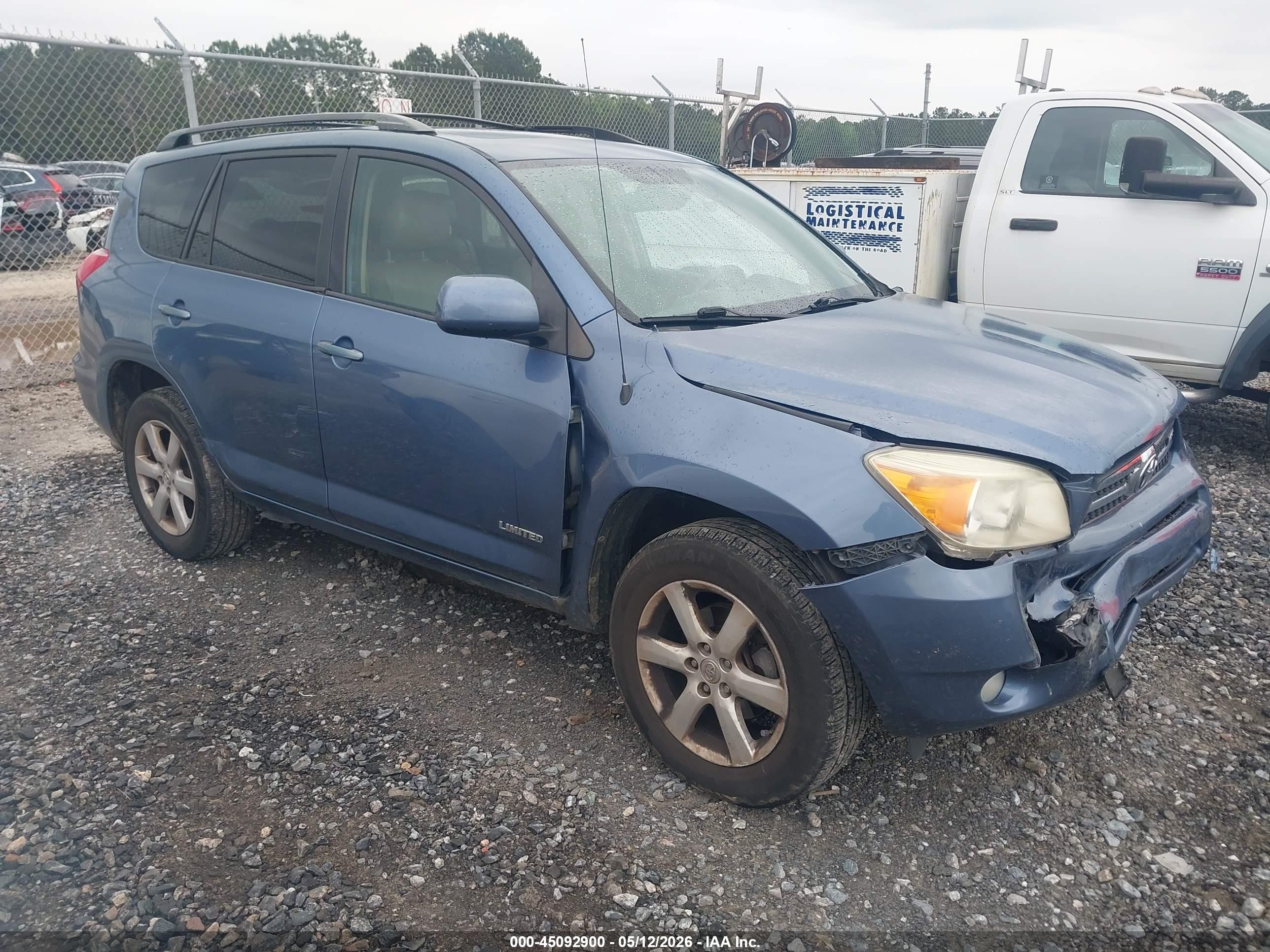 2006 Toyota Rav4 Limited V6 Blue vin: JTMZK31V865002099