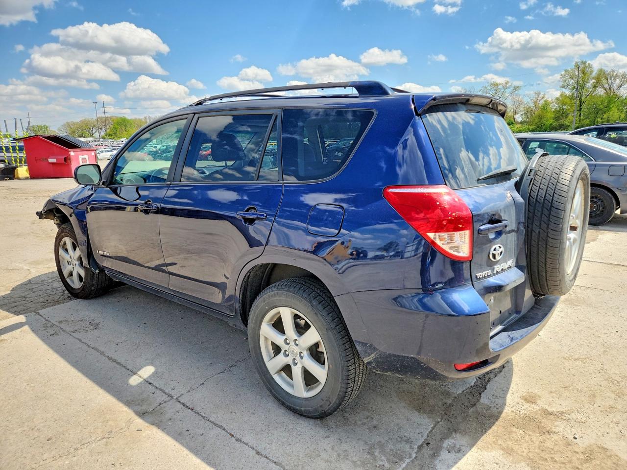 2007 Toyota Rav4 Limited Blue vin: JTMZK31V876005810