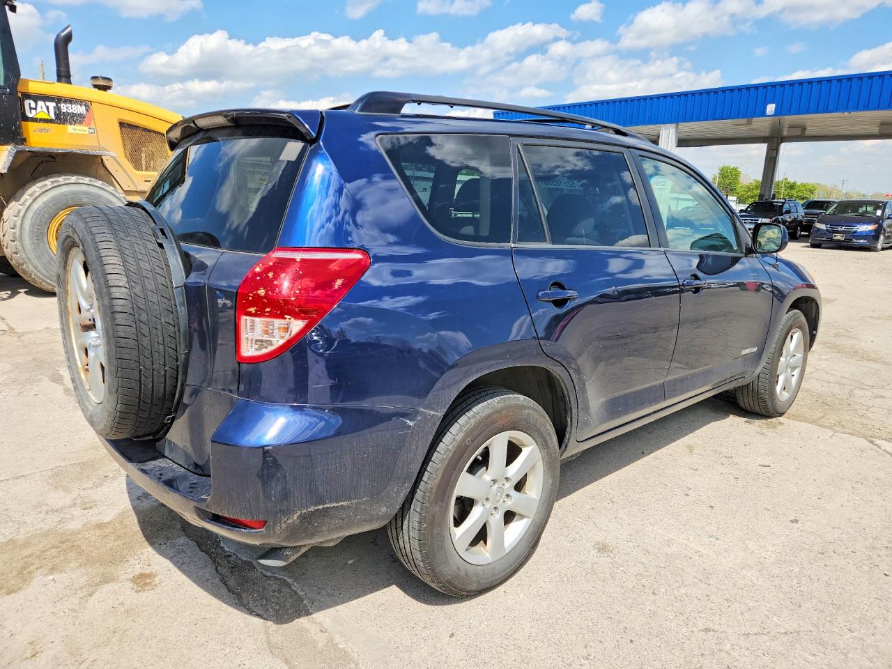 2007 Toyota Rav4 Limited Blue vin: JTMZK31V876005810