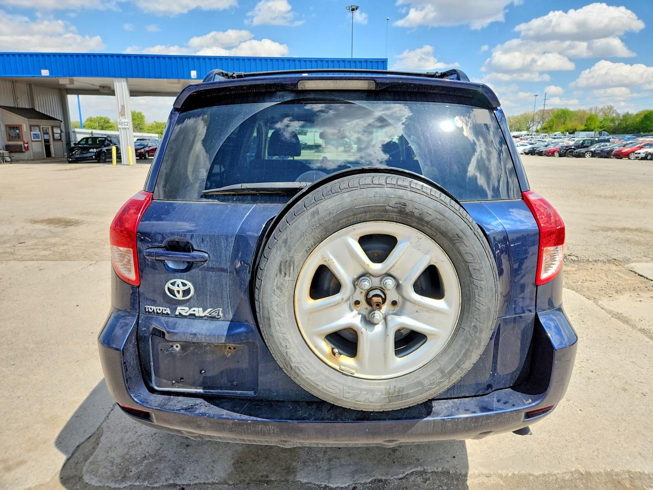 2007 Toyota Rav4 Limited Blue vin: JTMZK31V876005810