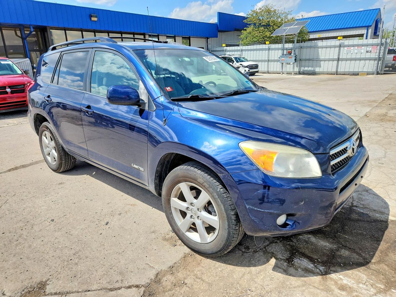 2007 Toyota Rav4 Limited Blue vin: JTMZK31V876005810
