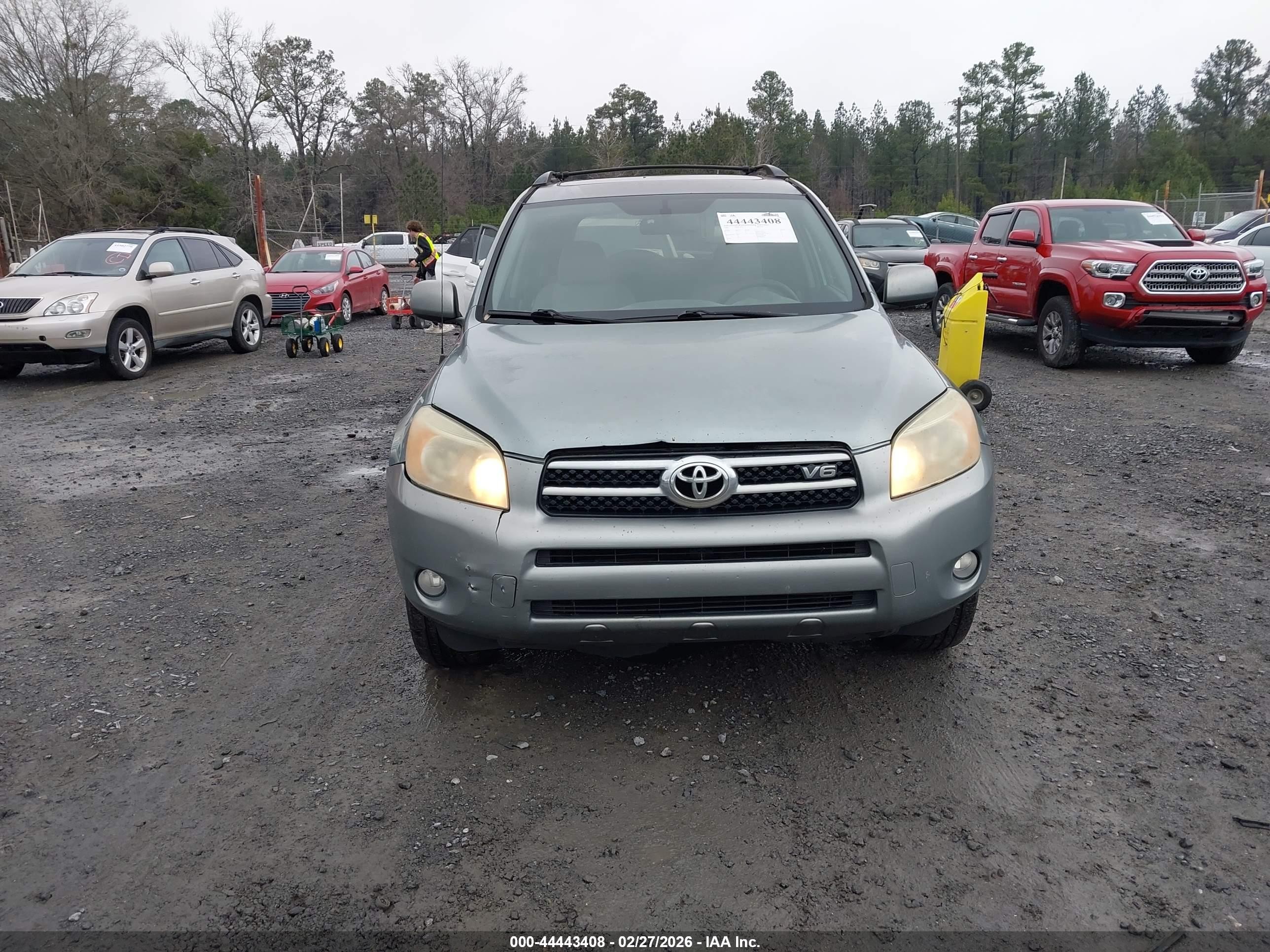 2007 Toyota Rav4 Limited Blue vin: JTMZK31V876007640
