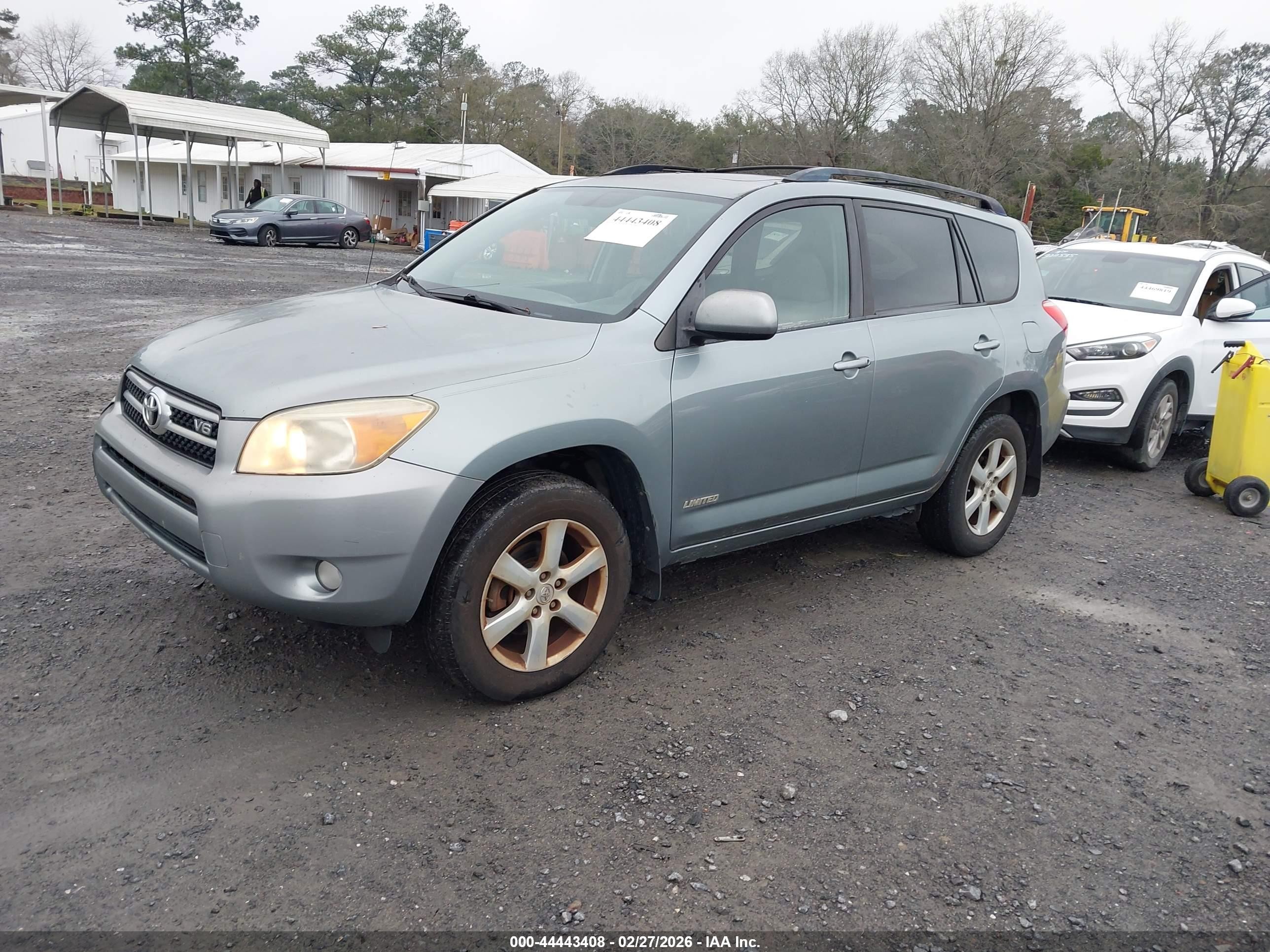 2007 Toyota Rav4 Limited Blue vin: JTMZK31V876007640