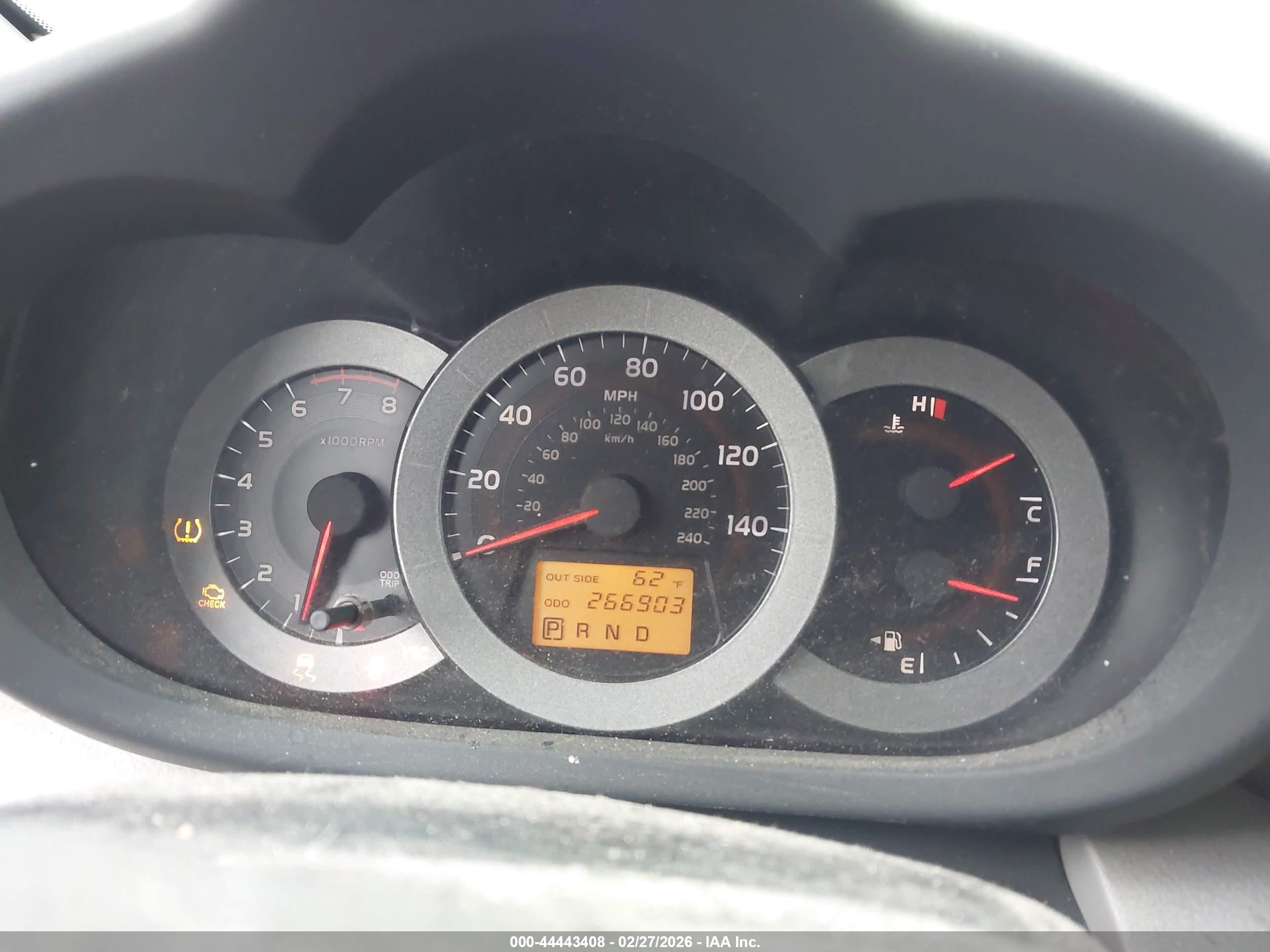 2007 Toyota Rav4 Limited Blue vin: JTMZK31V876007640