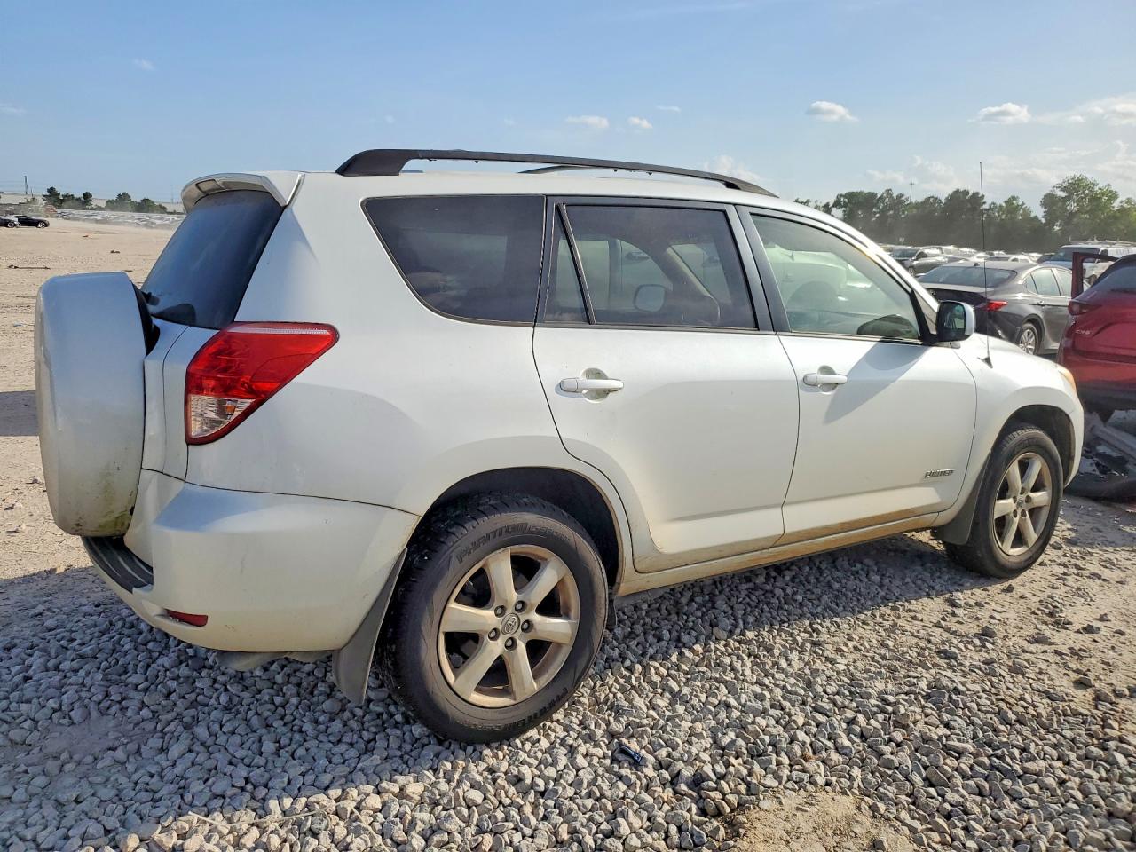 2008 Toyota Rav4 Limited White vin: JTMZK31V885020573