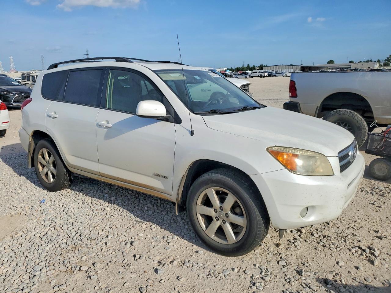 2008 Toyota Rav4 Limited White vin: JTMZK31V885020573