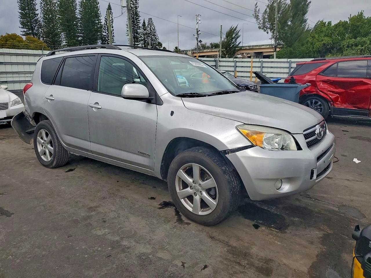 2008 Toyota Rav4 Limited Silver vin: JTMZK31V886010815