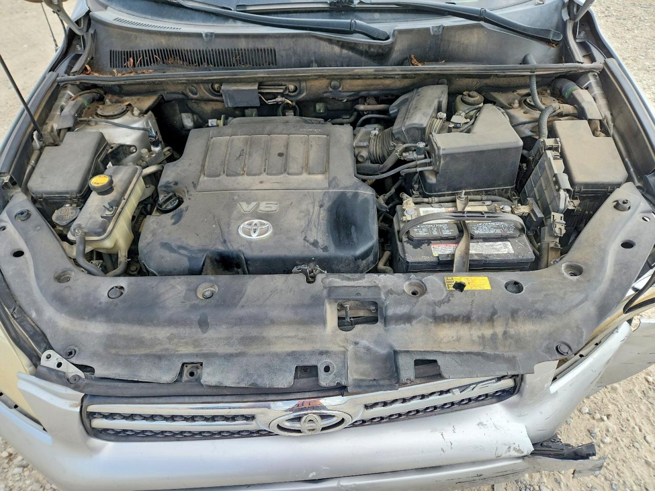 2008 Toyota Rav4 Limited Silver vin: JTMZK31V886013973
