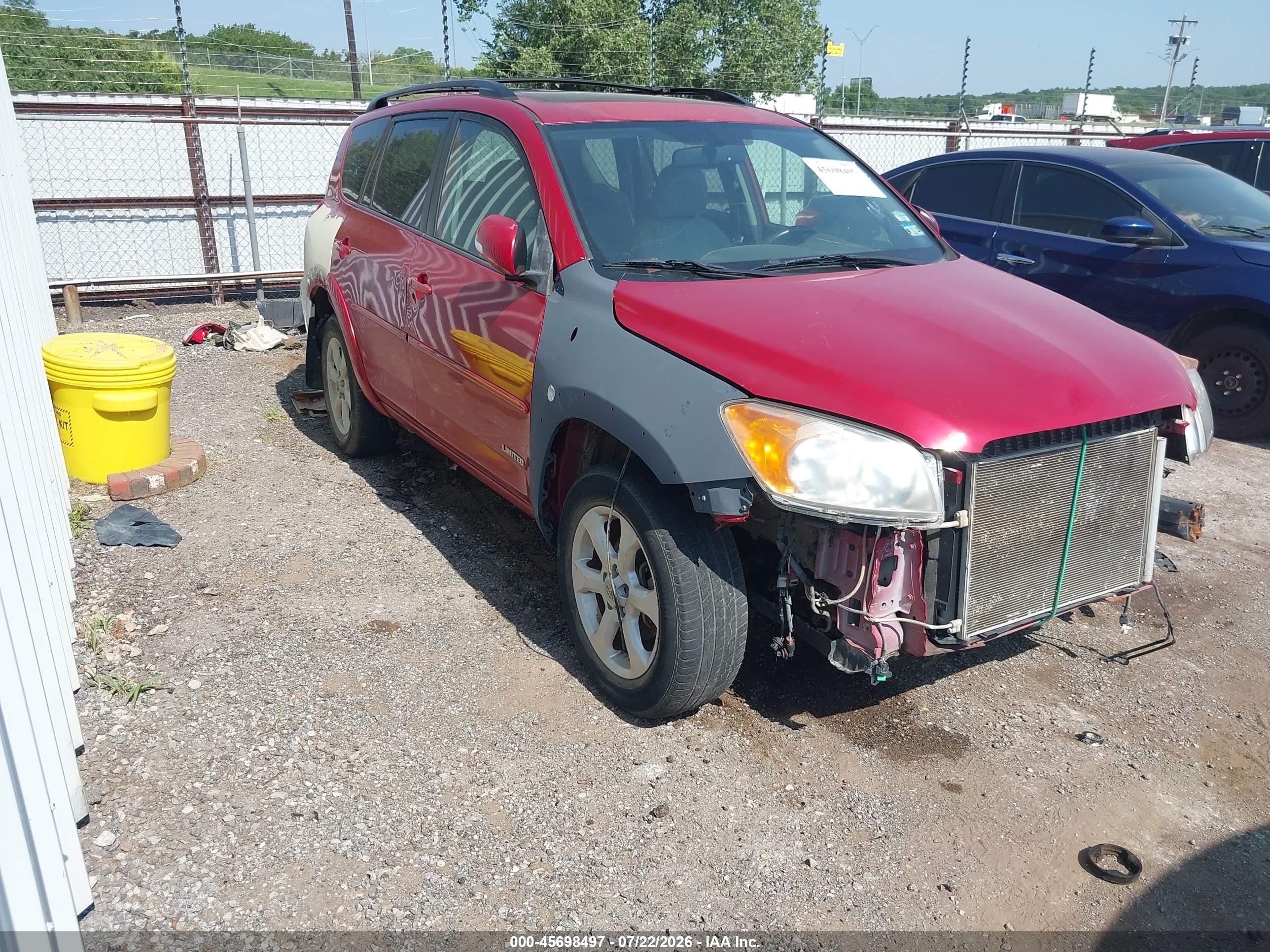 2009 Toyota Rav4 Limited V6 Red vin: JTMZK31V99D003112