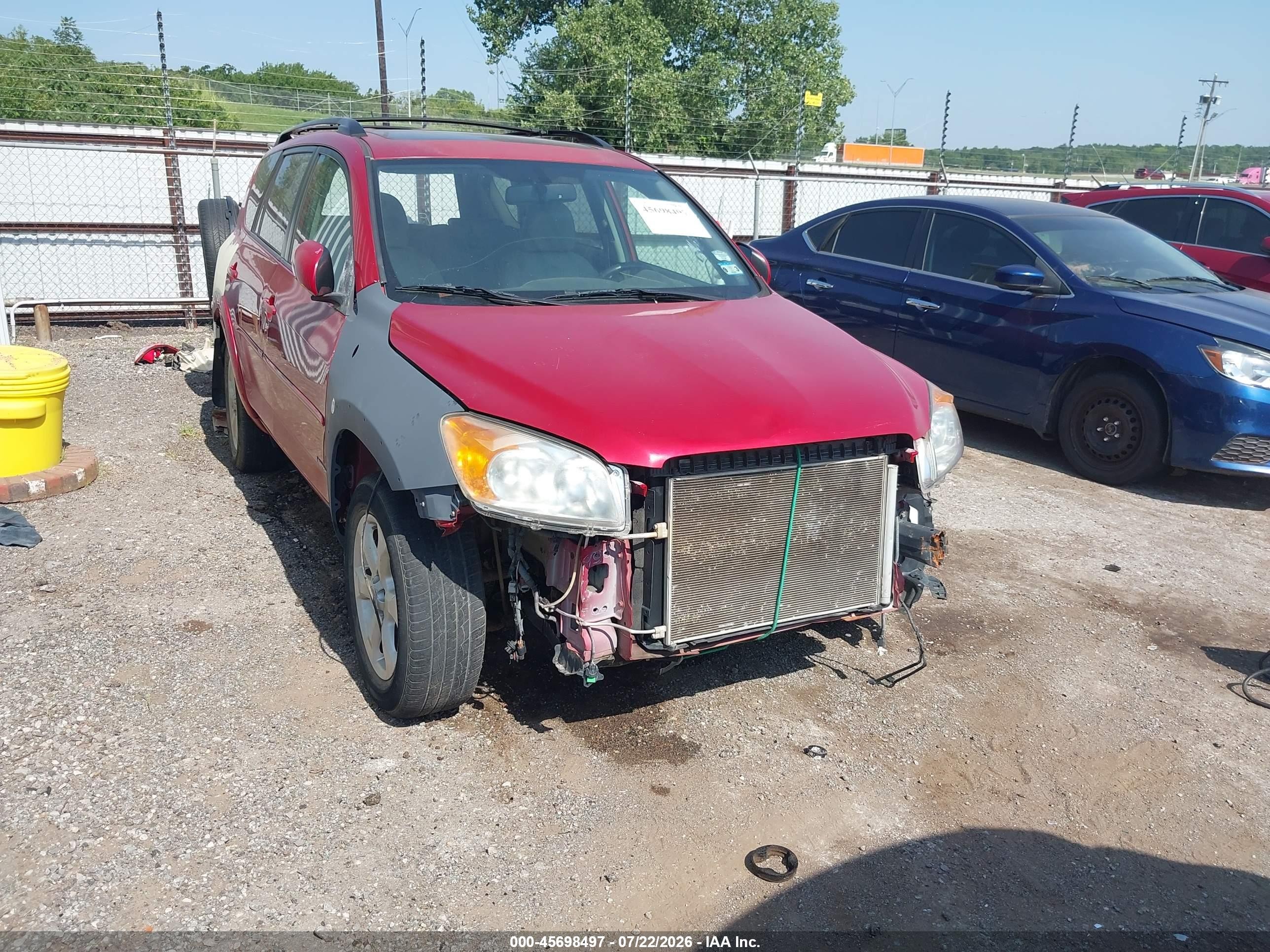 2009 Toyota Rav4 Limited V6 Red vin: JTMZK31V99D003112