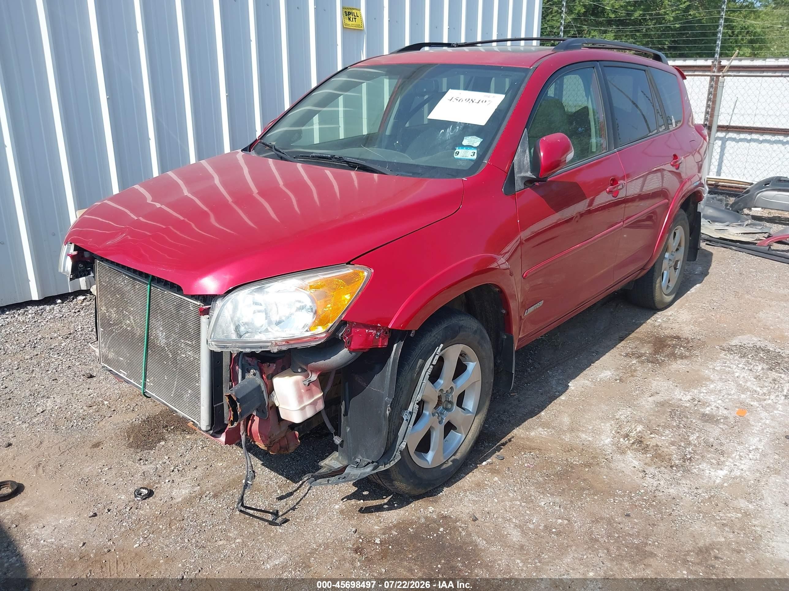 2009 Toyota Rav4 Limited V6 Red vin: JTMZK31V99D003112