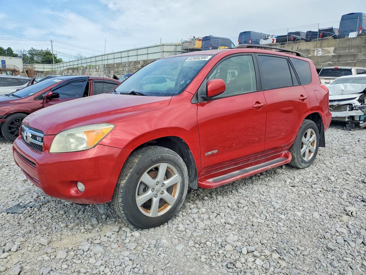2006 Toyota Rav4 Limited Красный vin: JTMZK31VX65001679