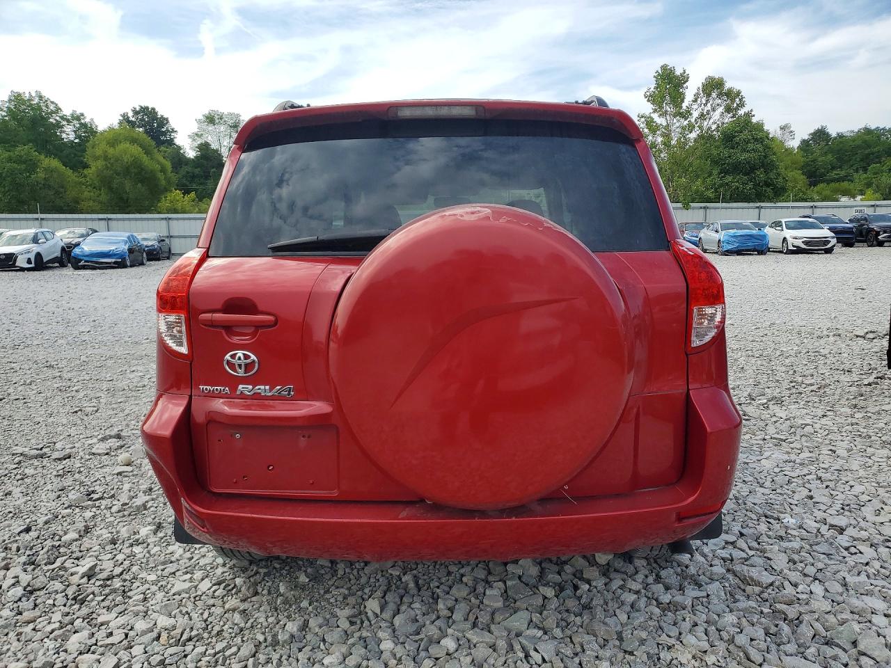 2006 Toyota Rav4 Limited Красный vin: JTMZK31VX65001679