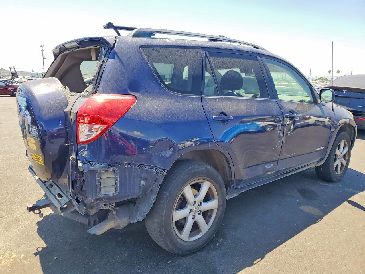 2007 Toyota Rav4 Limited Синий vin: JTMZK31VX76008143
