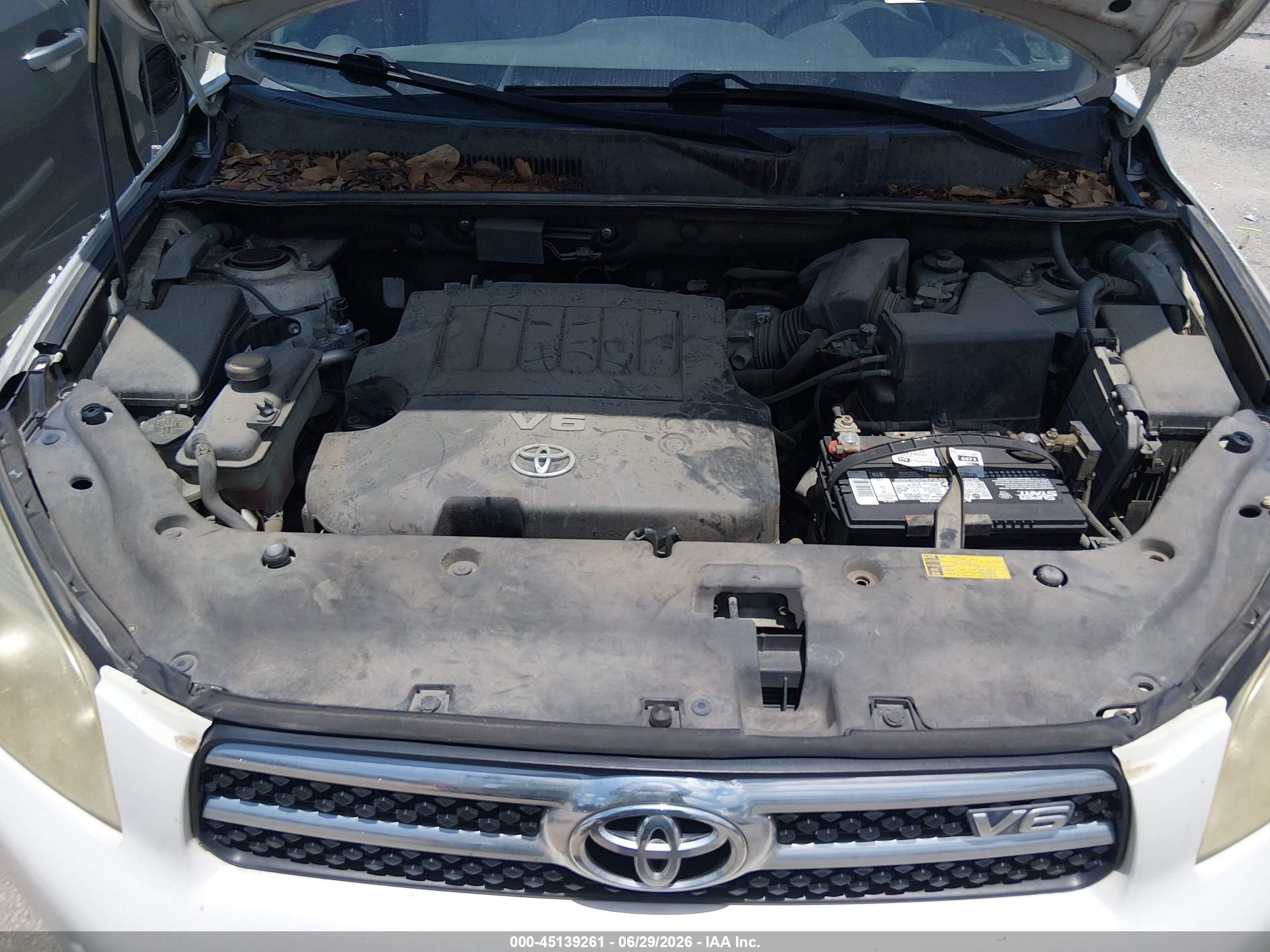 2008 Toyota Rav4 Limited V6 Белый vin: JTMZK31VX85020736