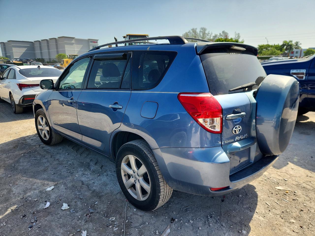 2008 Toyota Rav4 Limited Синий vin: JTMZK31VX86010900