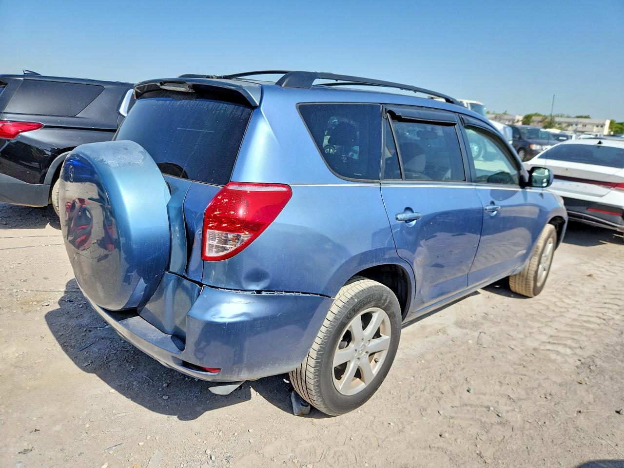 2008 Toyota Rav4 Limited Синий vin: JTMZK31VX86010900
