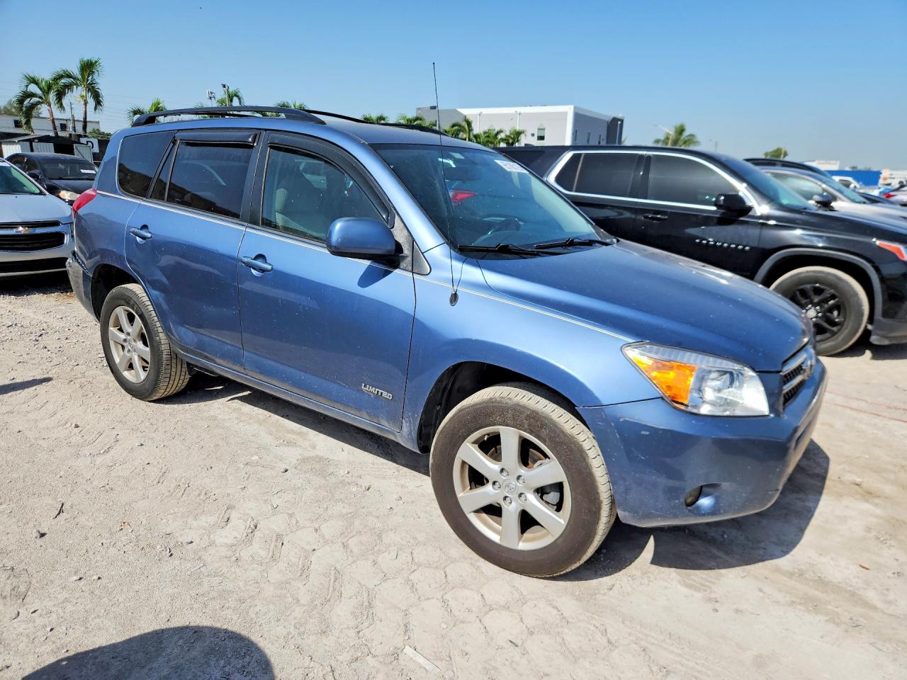 2008 Toyota Rav4 Limited Синий vin: JTMZK31VX86010900