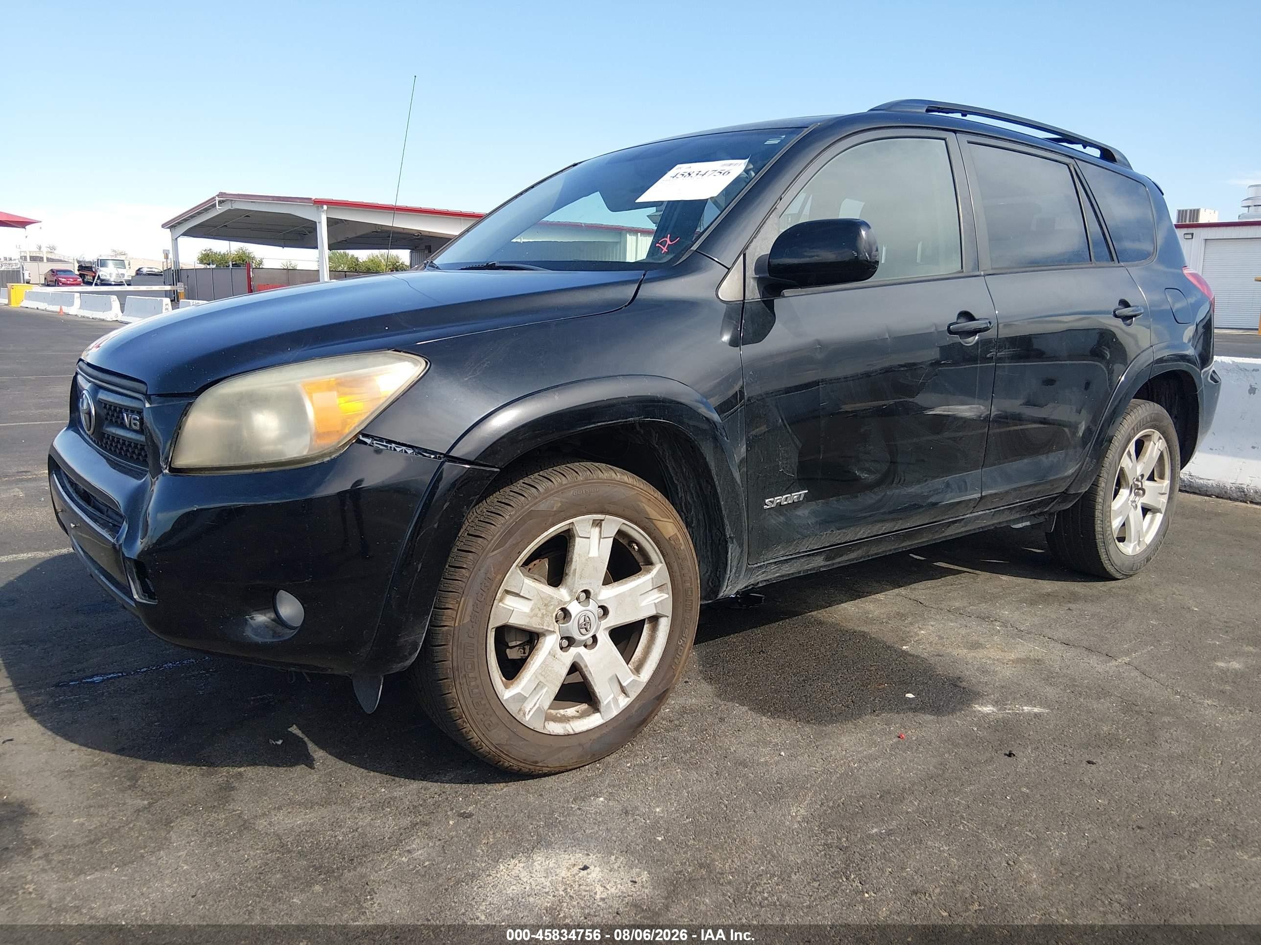 2006 Toyota Rav4 Sport V6 Black vin: JTMZK32V066000436