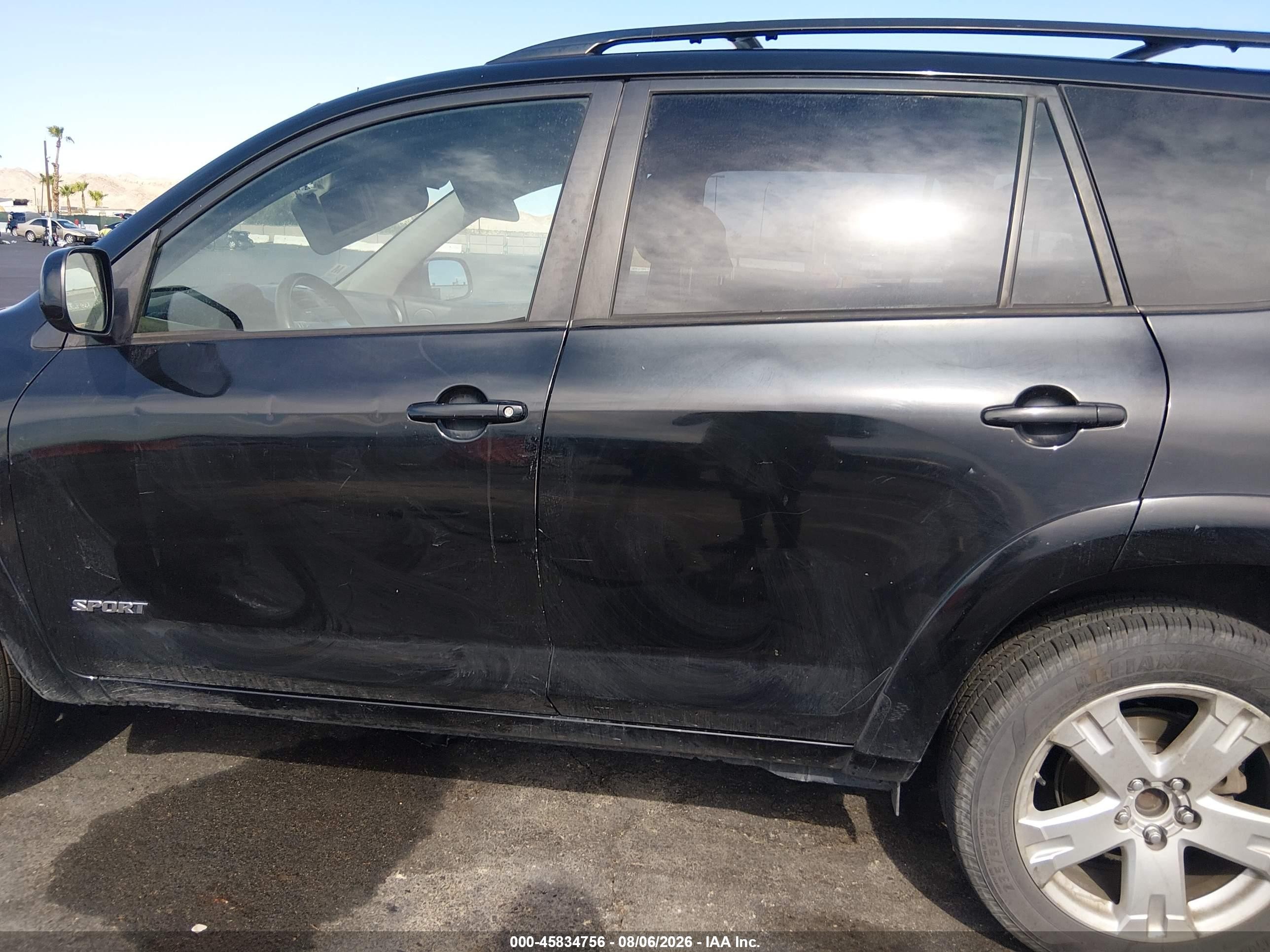 2006 Toyota Rav4 Sport V6 Black vin: JTMZK32V066000436