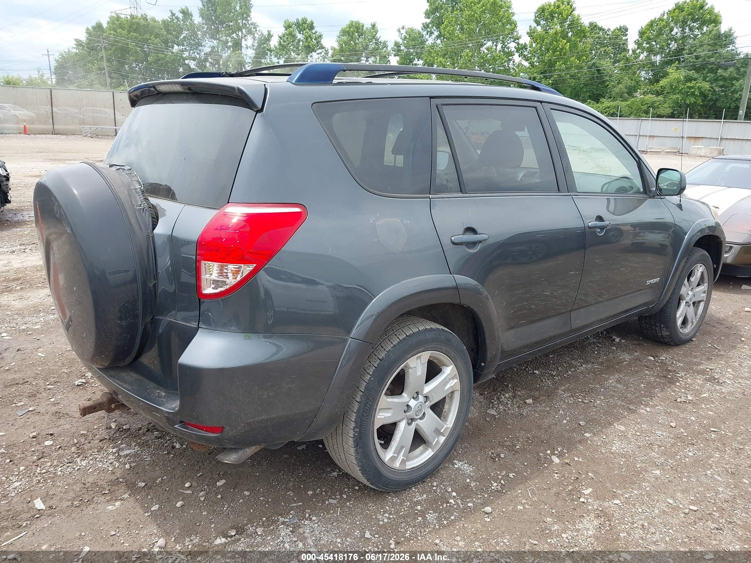 2007 Toyota Rav4 Sport Gray vin: JTMZK32V075008379