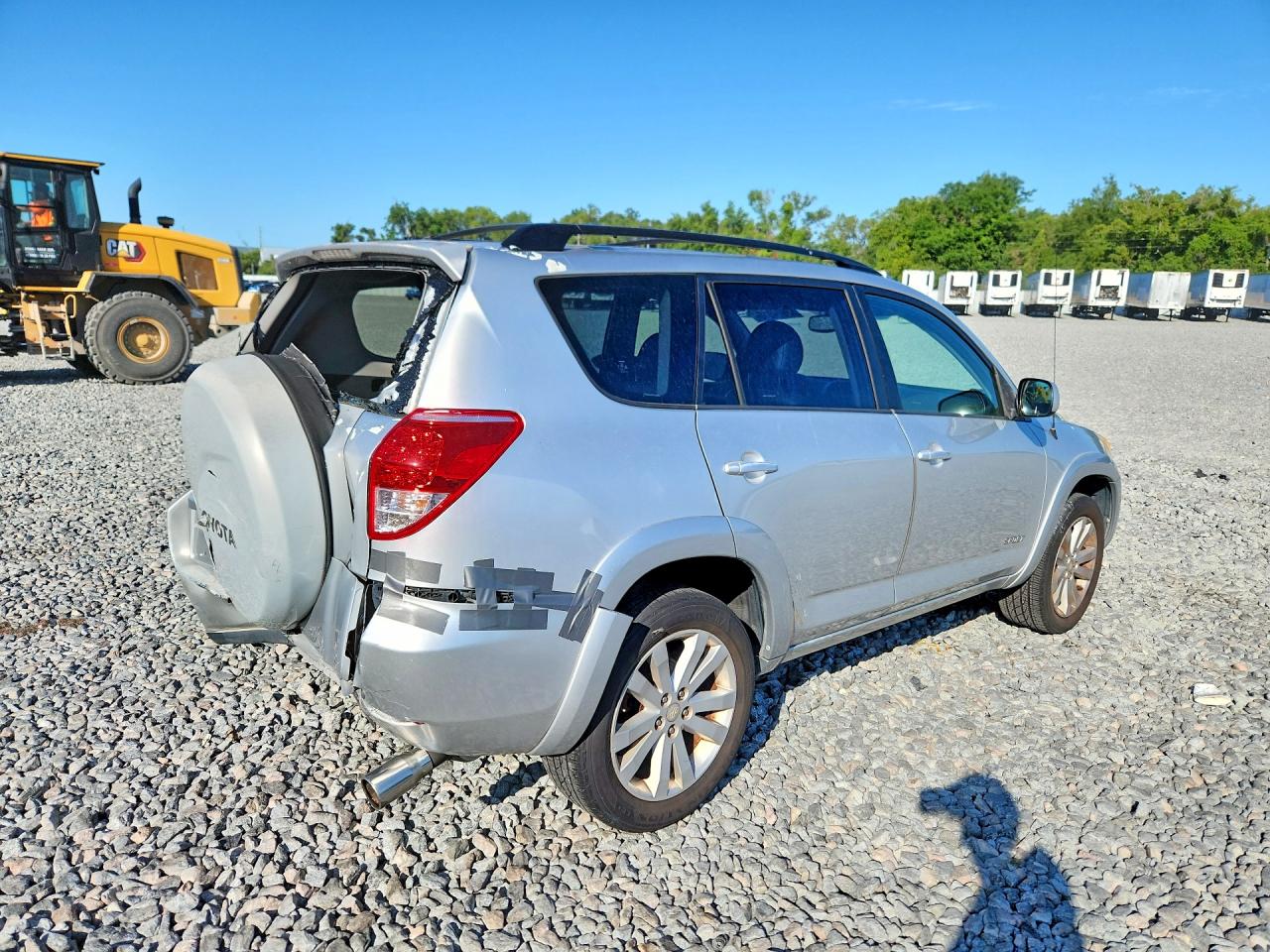 2007 Toyota Rav4 Sport Silver vin: JTMZK32V075012660
