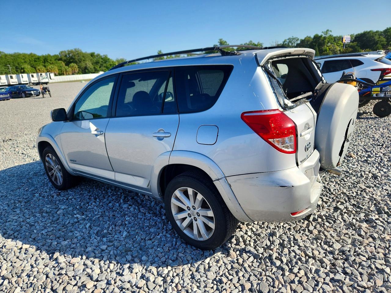 2007 Toyota Rav4 Sport Silver vin: JTMZK32V075012660