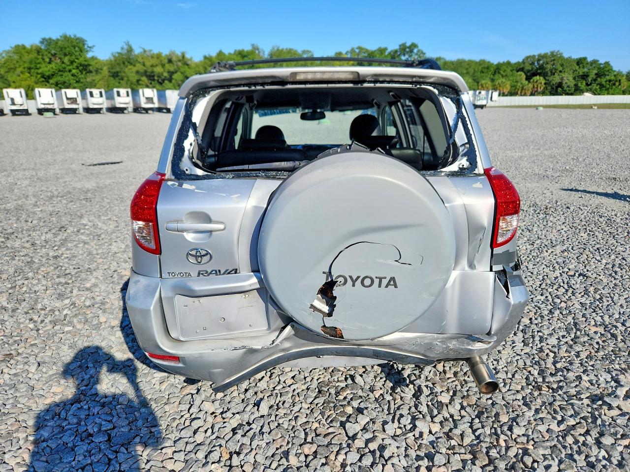 2007 Toyota Rav4 Sport Silver vin: JTMZK32V075012660